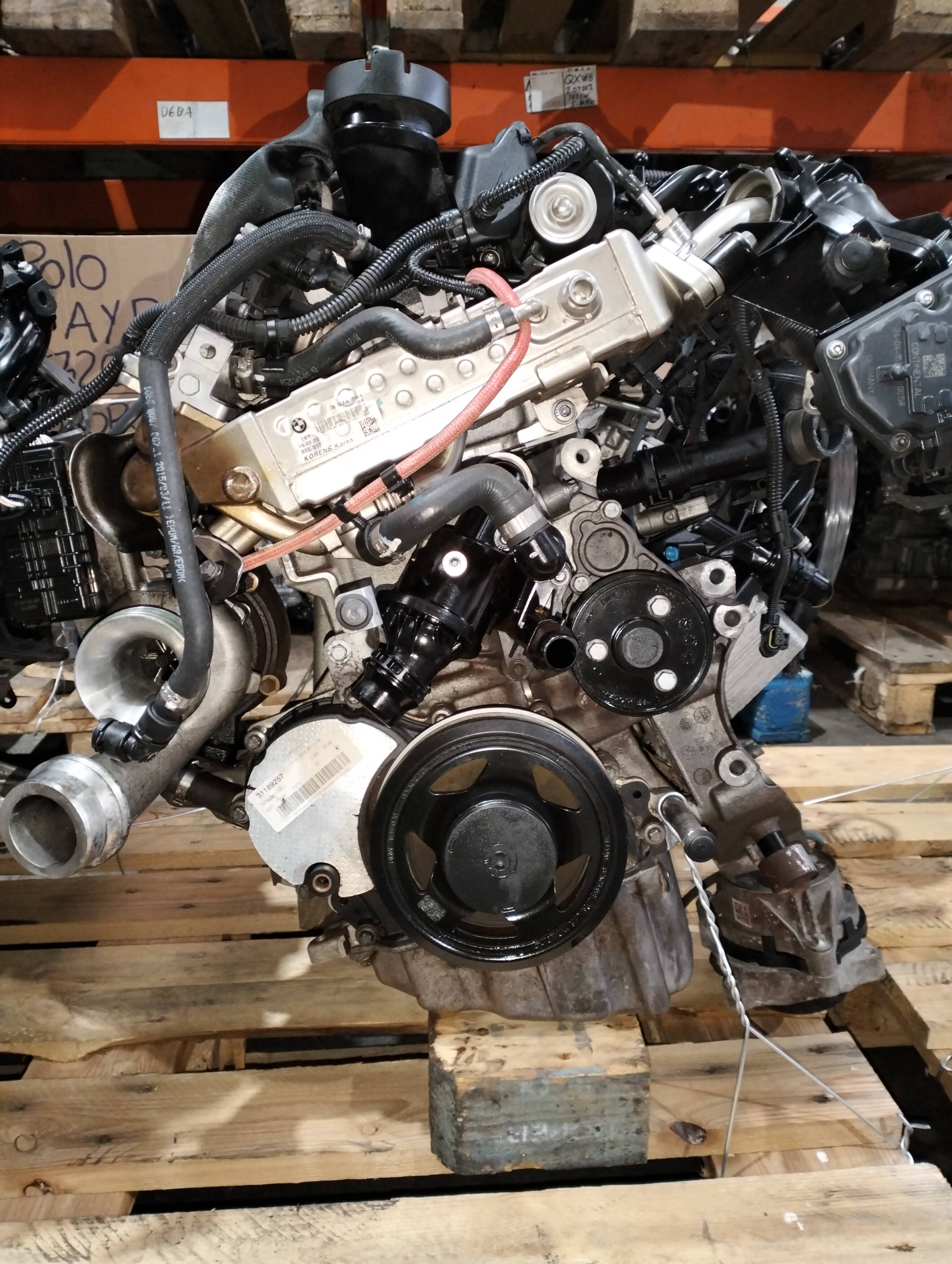 Motor completo bmw serie 1 berlina 5p (f20)(2015->)