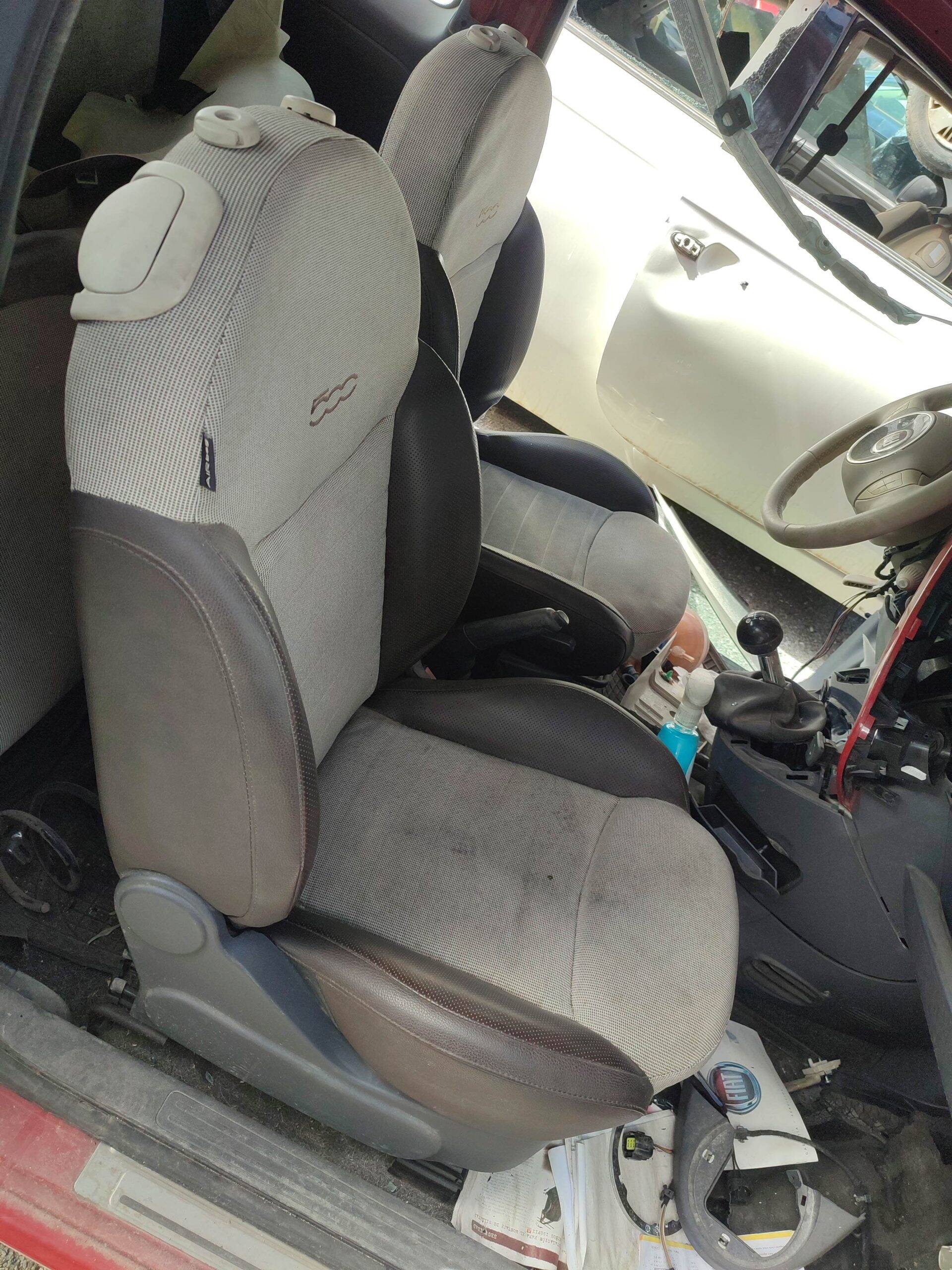 Asiento delantero derecho fiat 500 (150) cabrio (2009->)