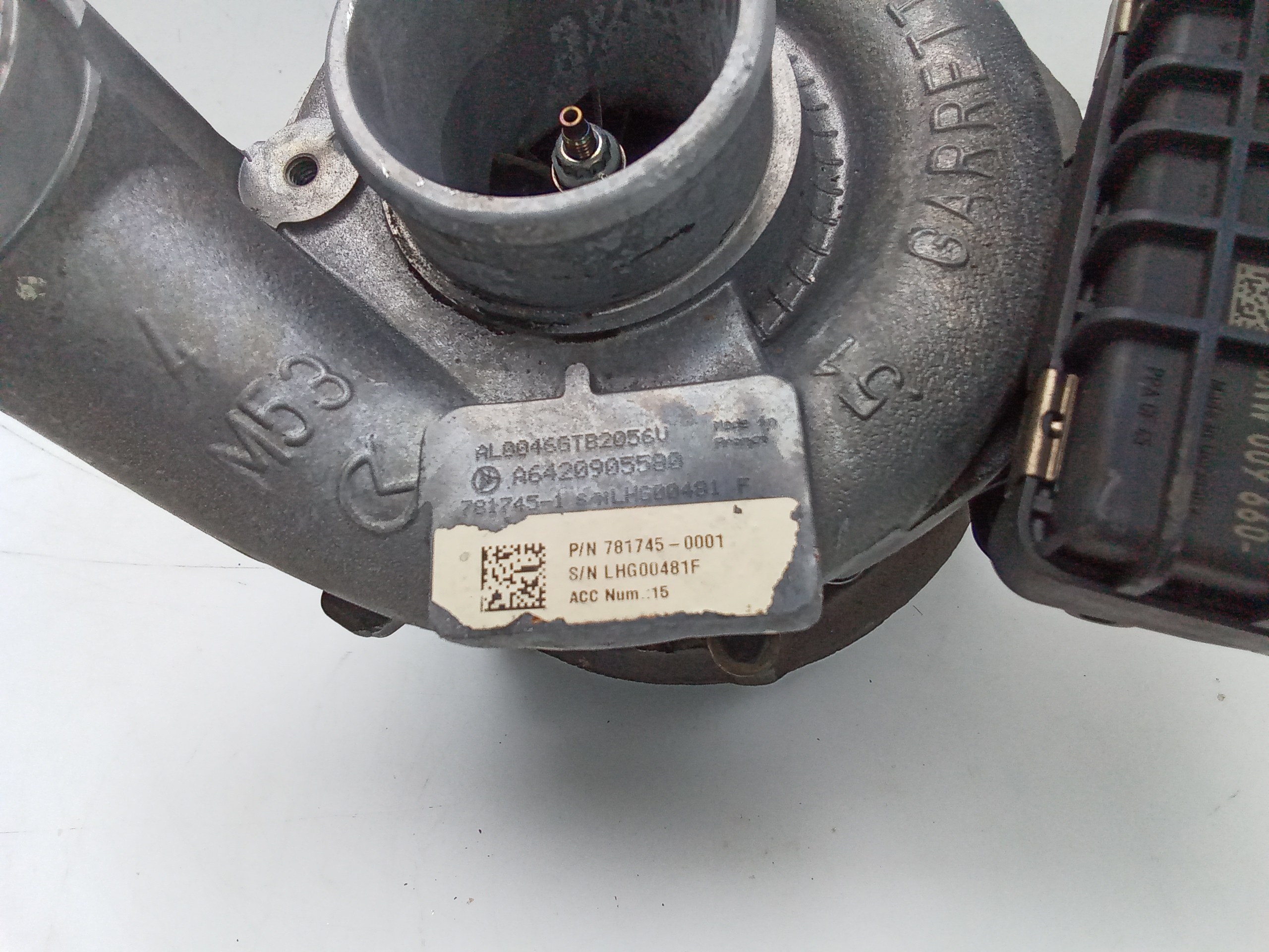 Turbocompresor mercedes-benz clase m (bm 166)(06.2011->)