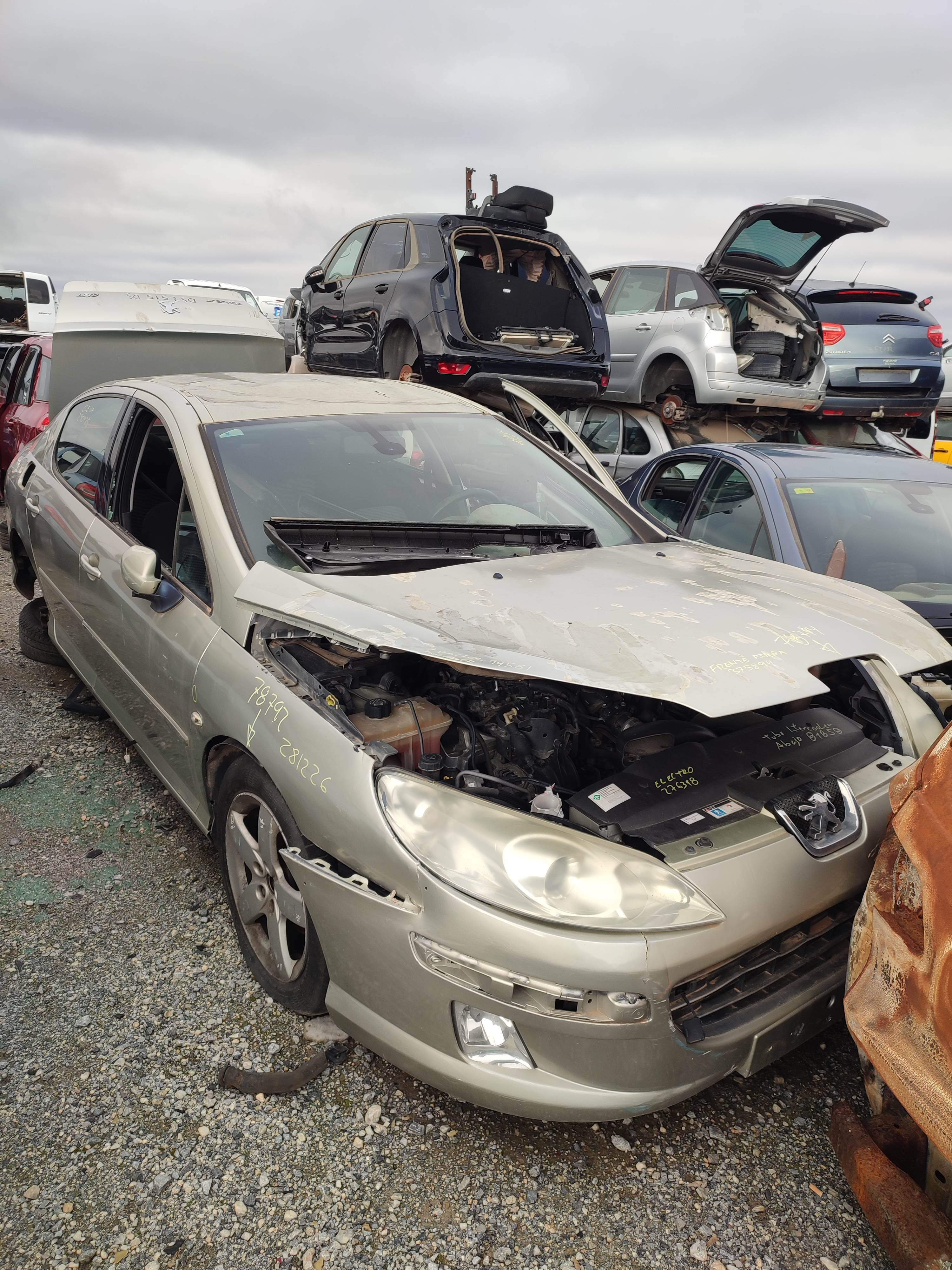 Piloto antiniebla delantero derecho peugeot 407 (2004->)