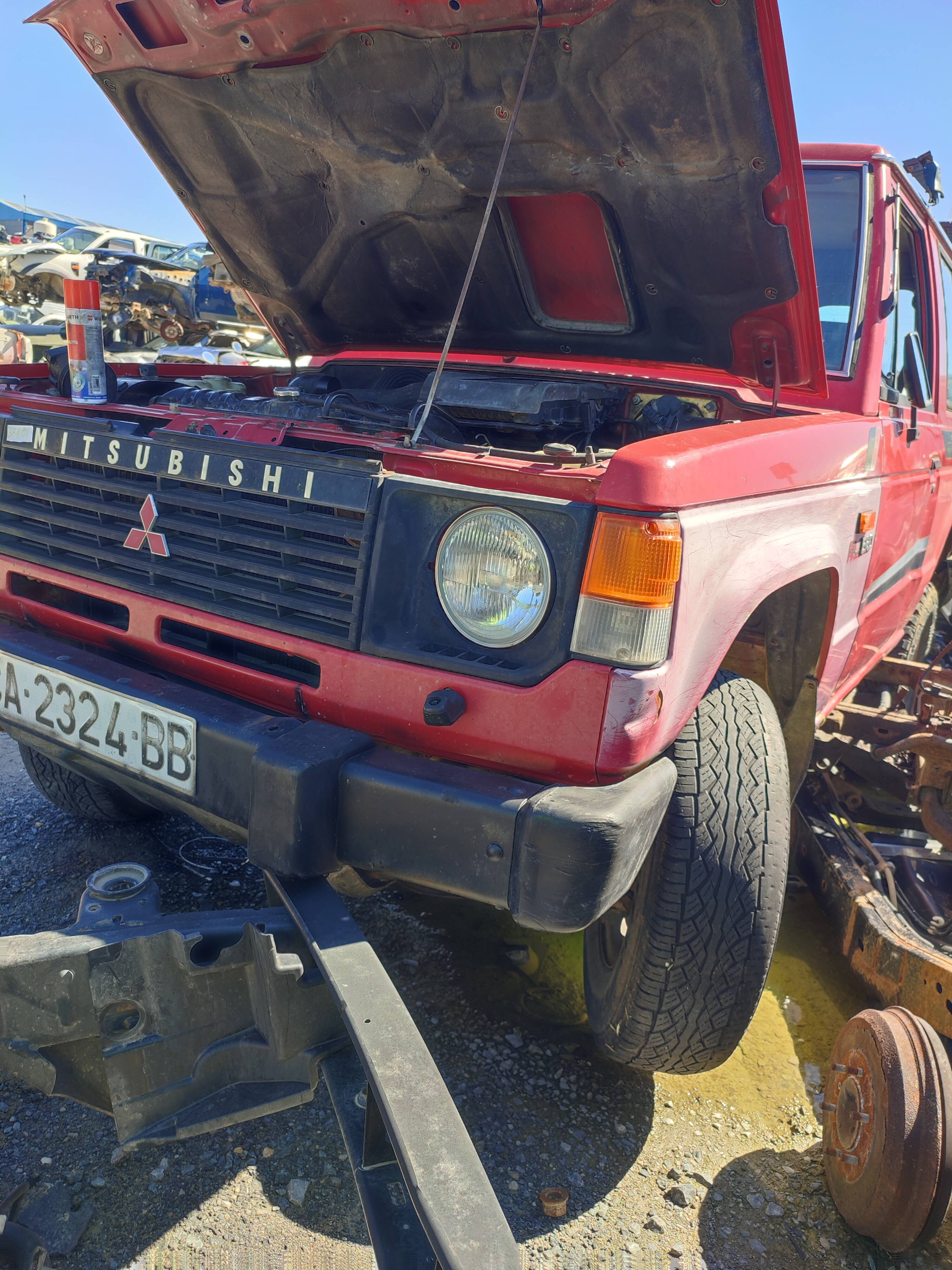 Paragolpes delantero mitsubishi pajero