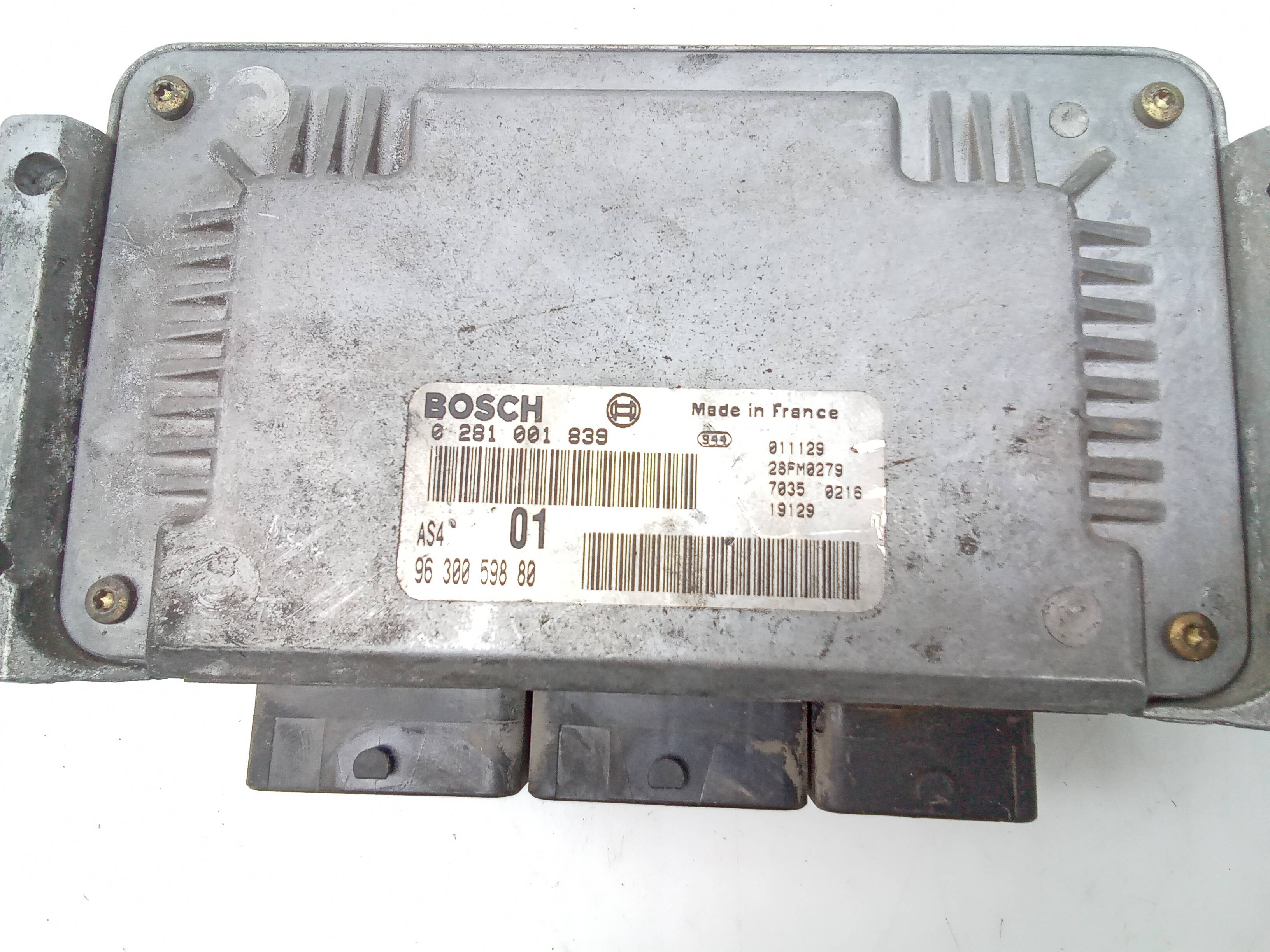 Centralita motor uce peugeot 106 (s2)(04.1996->)