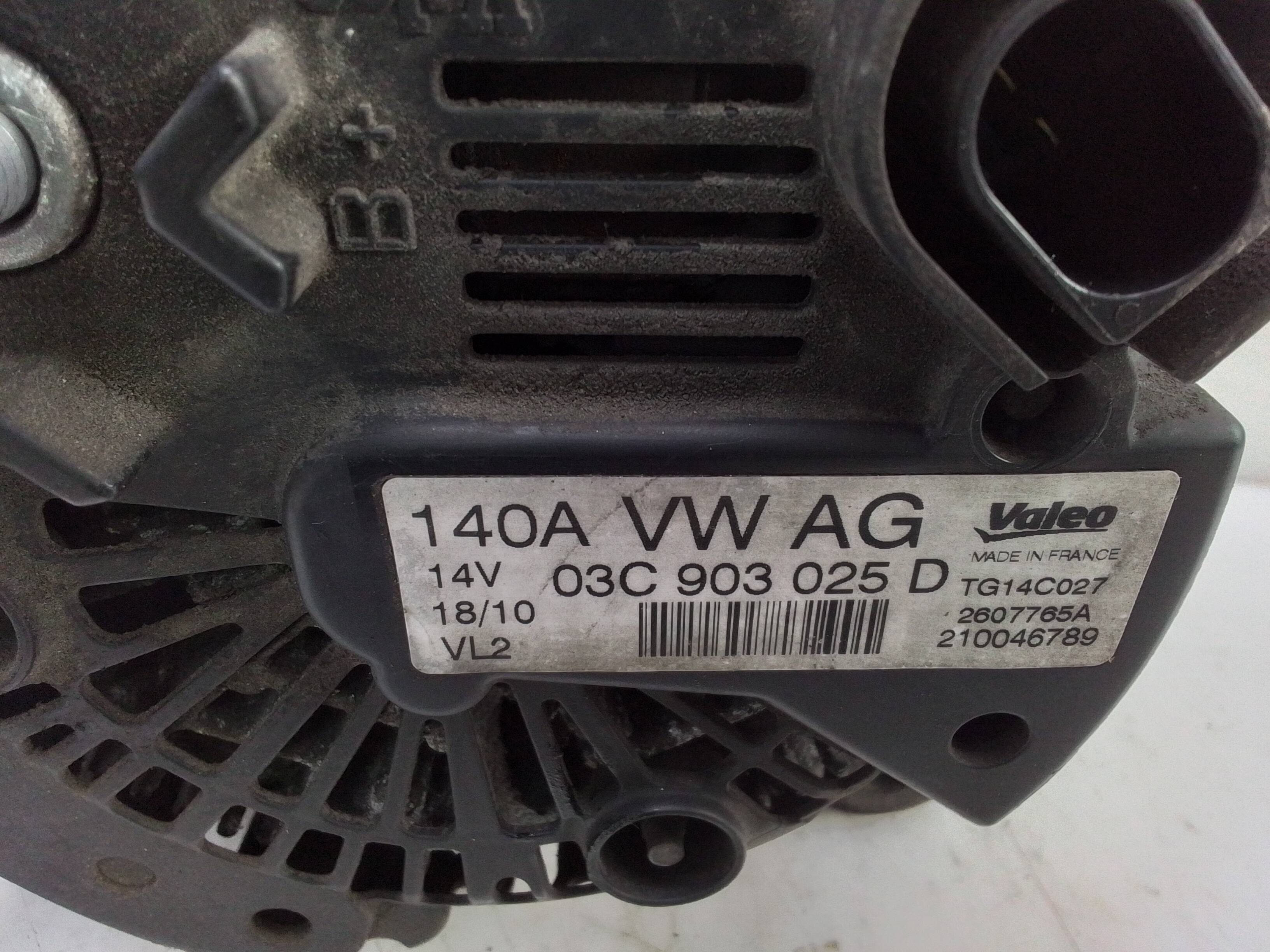 Alternador volkswagen golf vi (5k1)(10.2008->)