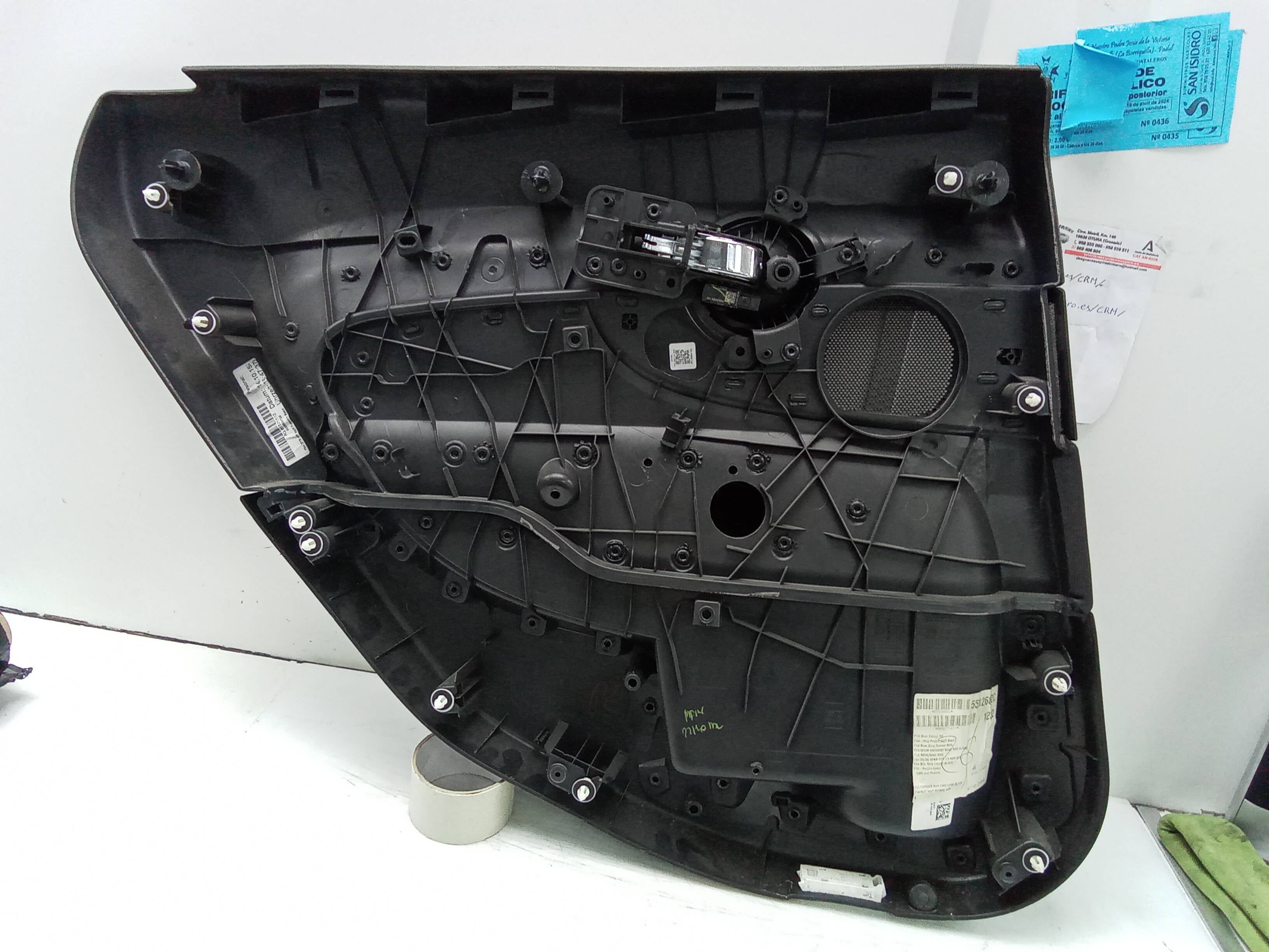 Guarnecido puerta trasera derecha mini cooper d countryman