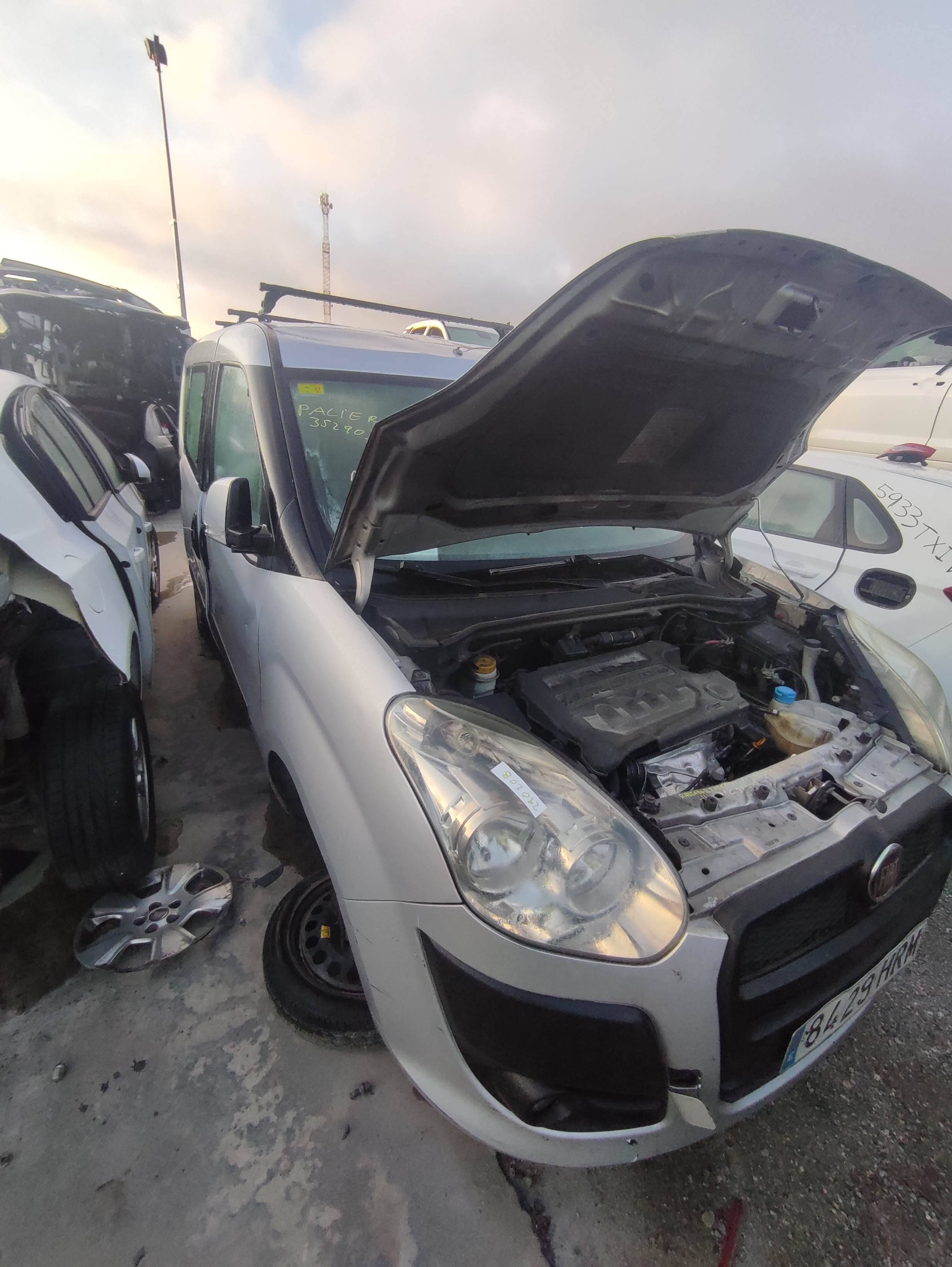 Radiador agua fiat ii doblo (152)(2010->)