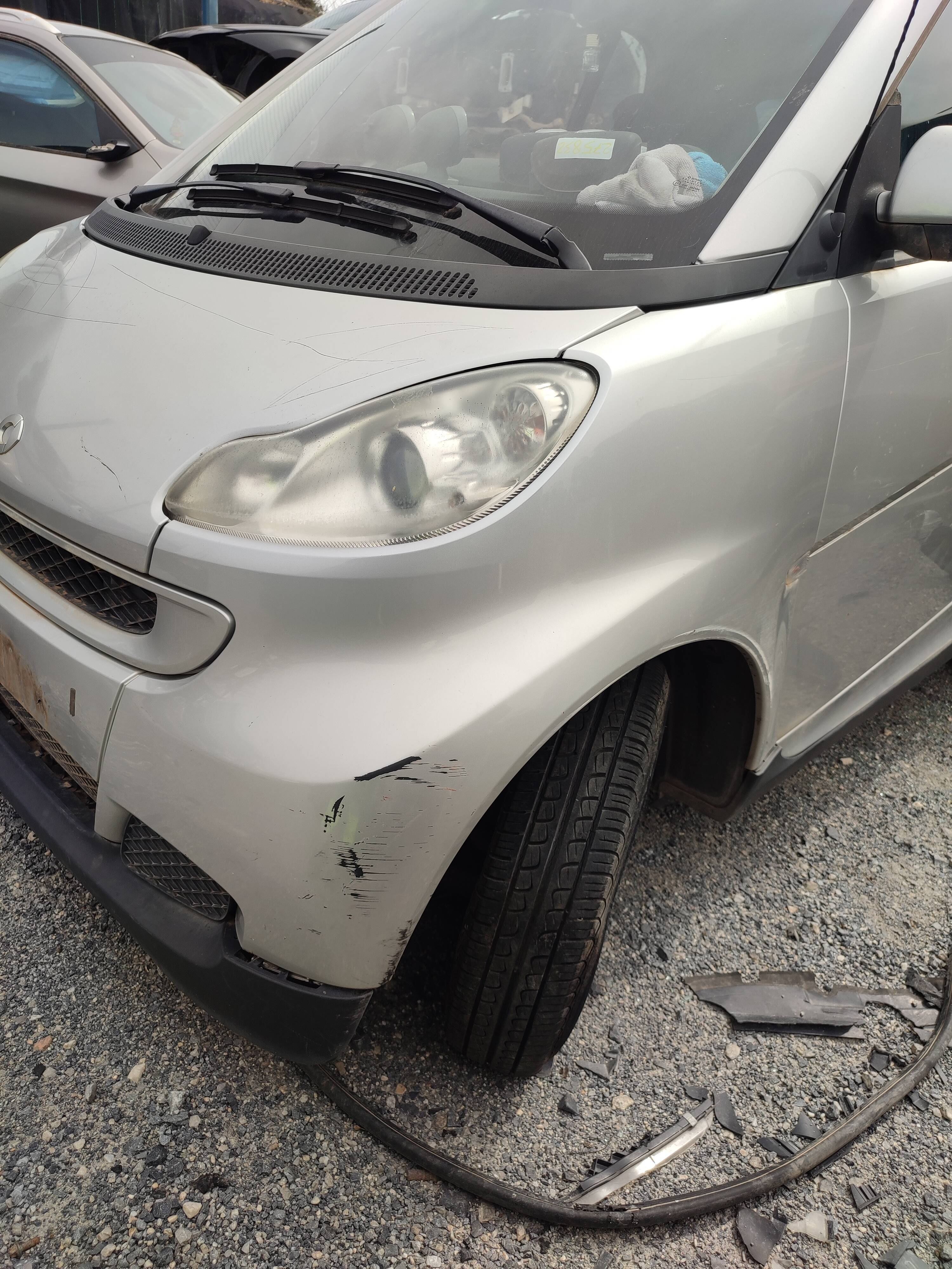 Paragolpes delantero smart fortwo coupe (01.2007->)