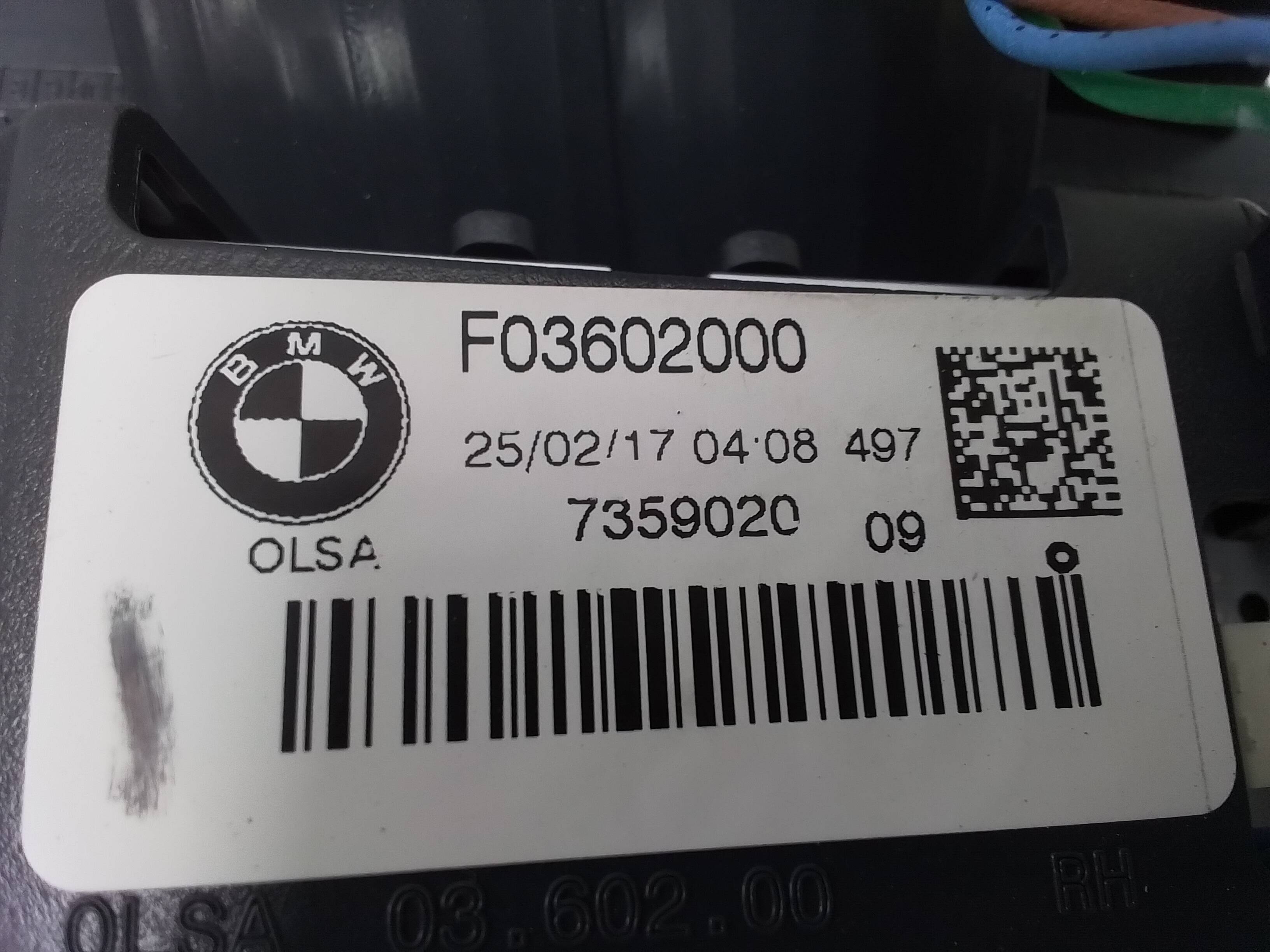 Piloto trasero derecho  porton bmw serie 1 berlina 5p (f20)(2015->)