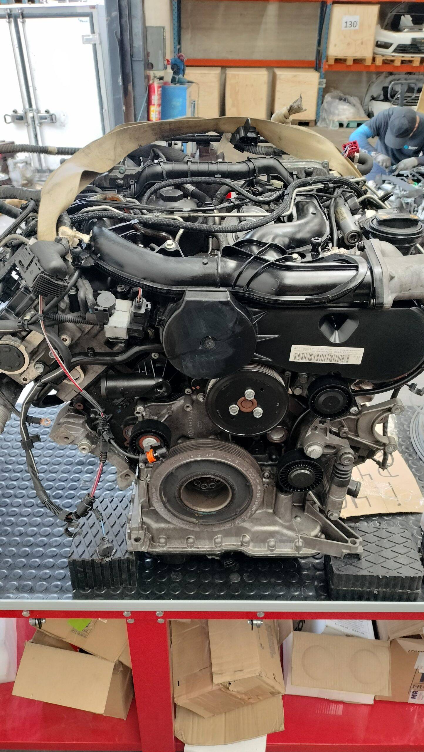 Motor completo volkswagen touareg (7l6)(12.2006->)