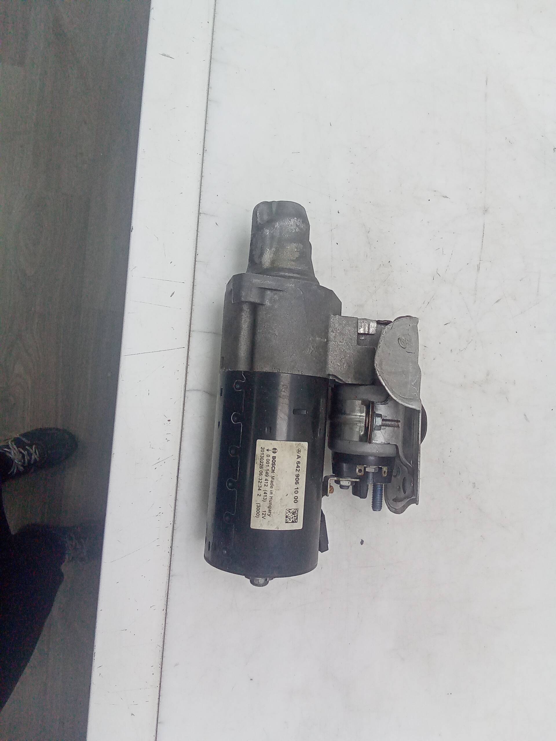 Motor arranque mercedes-benz clase m (bm 166)(06.2011->)