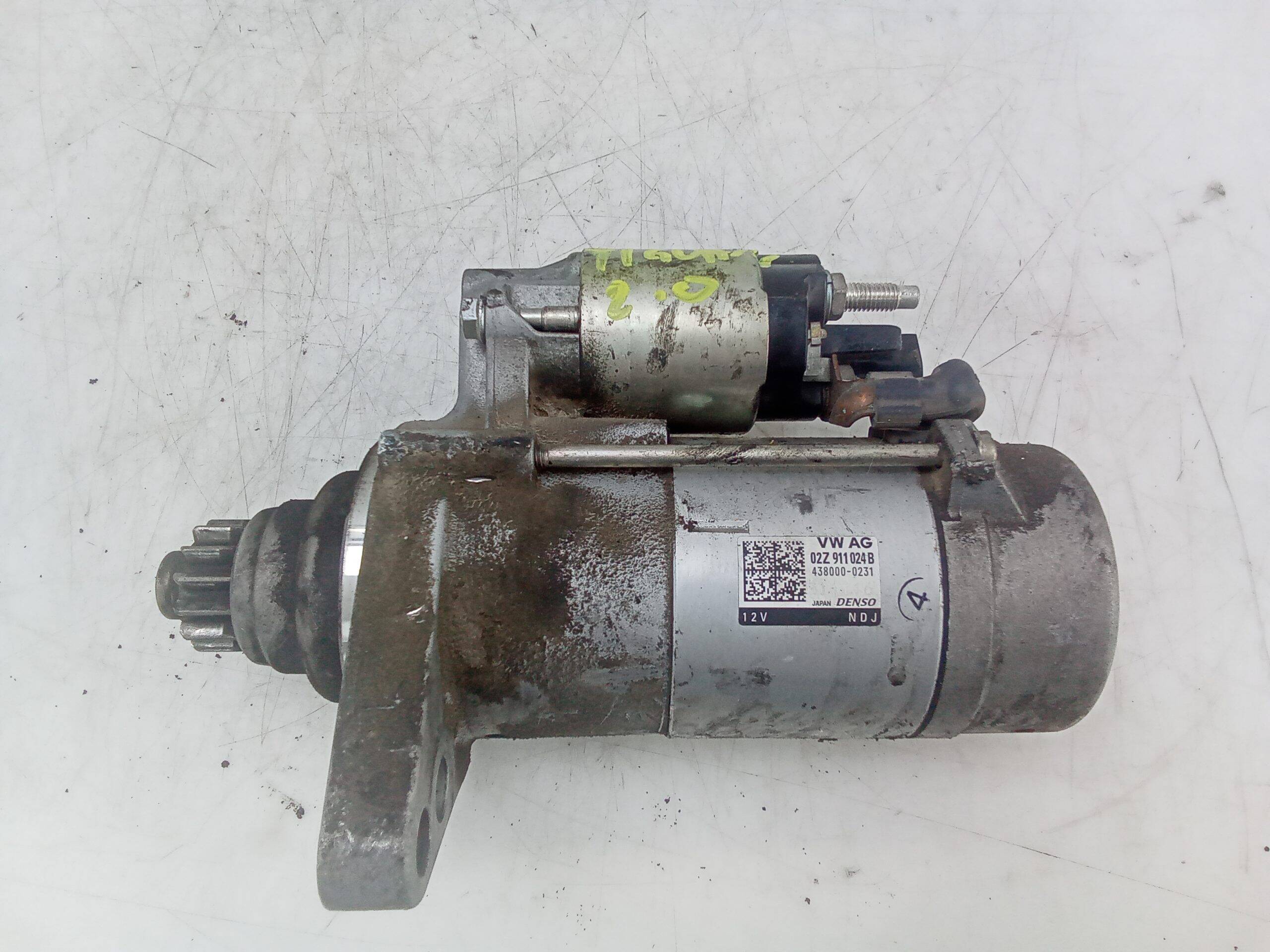 Motor arranque volkswagen tiguan (5n1)(11.2007->)