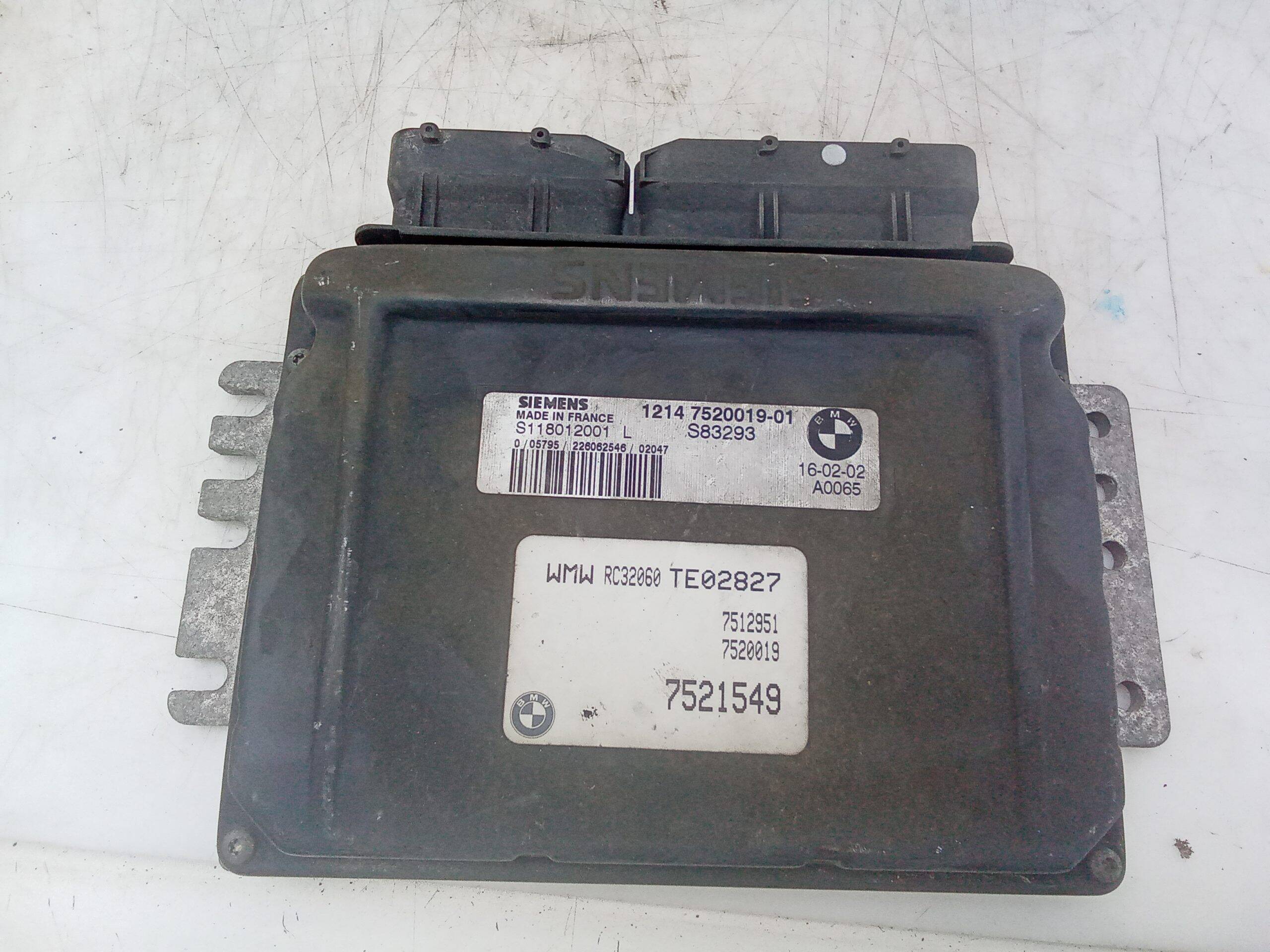 Centralita motor uce mini mini (r50,r53)(2001->)