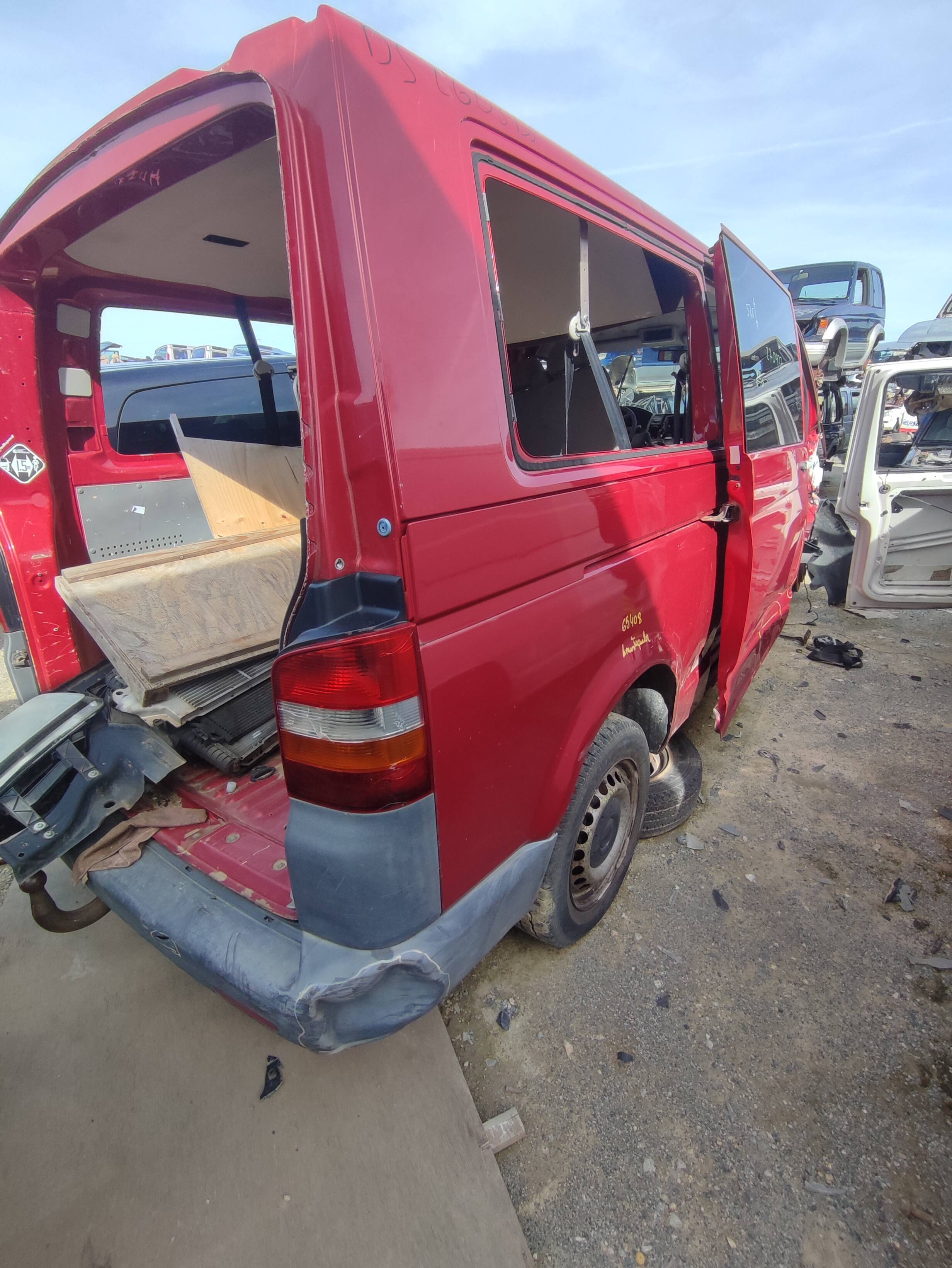 Pinza de freno trasera derecha volkswagen t5 transporter bus (7e)(09.2009->)