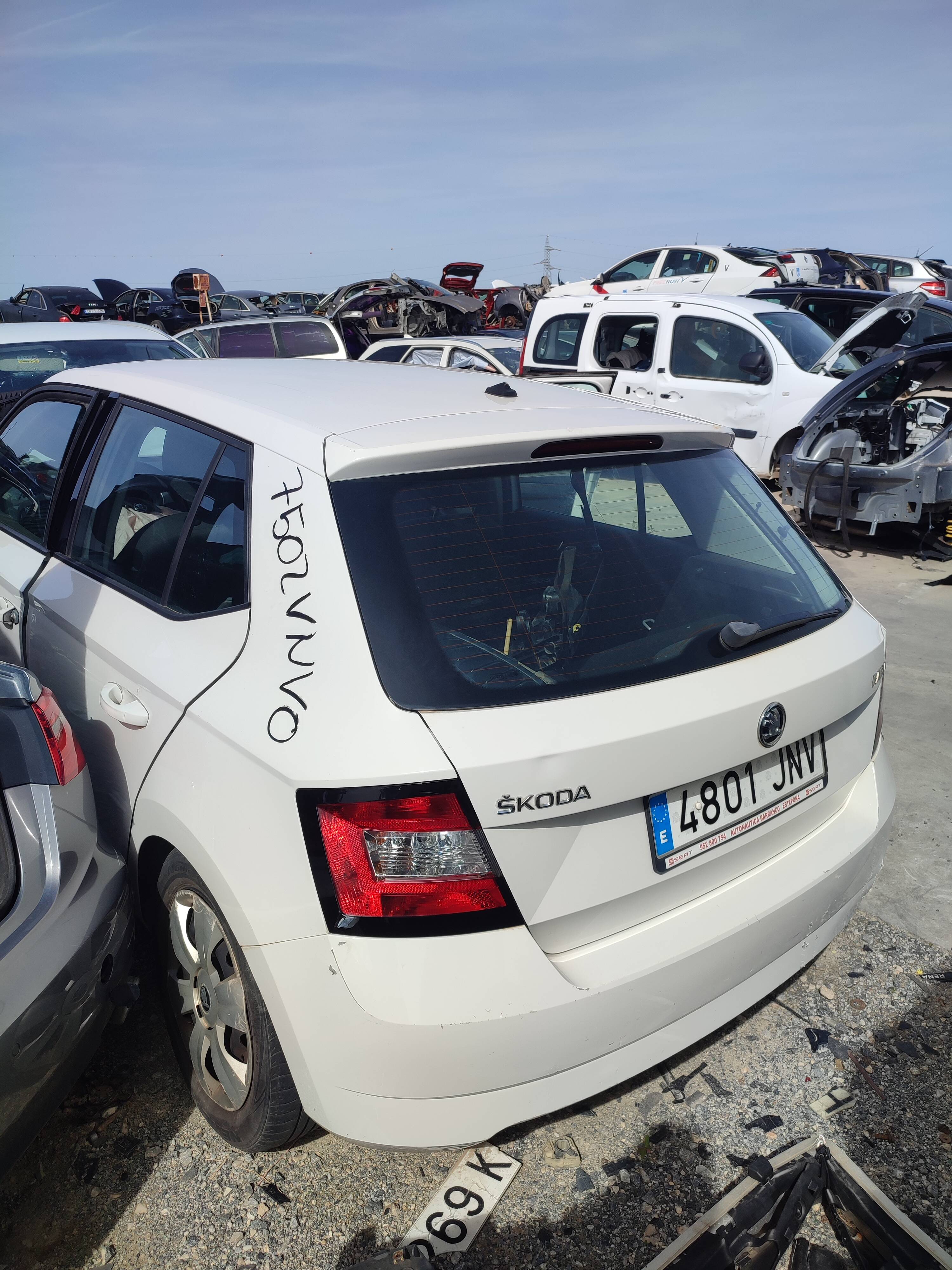 Parasol izquierdo skoda fabia (nj3)(08.2014->)