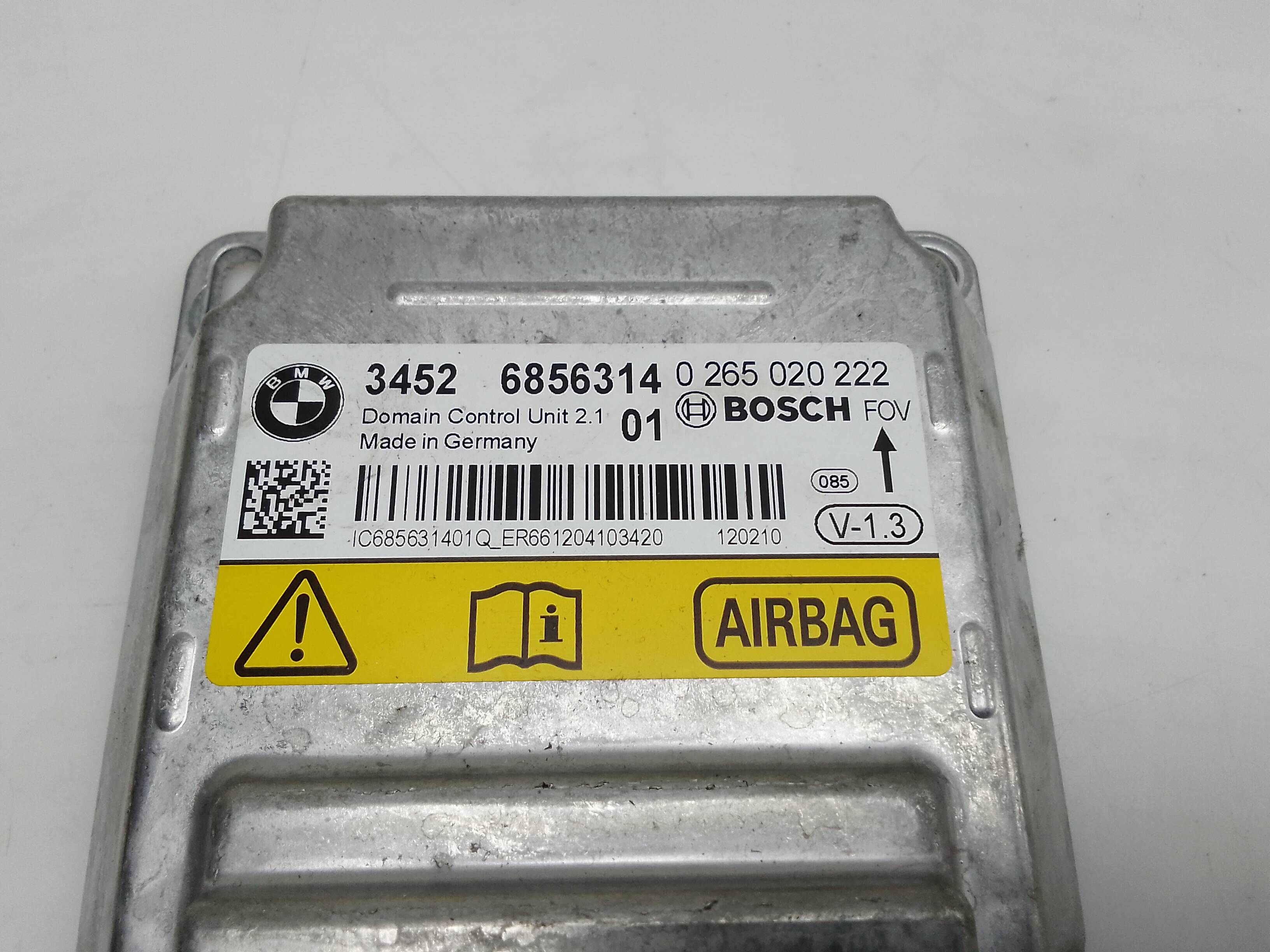 Centralita airbag bmw serie 3 berlina (f30)(2011->)