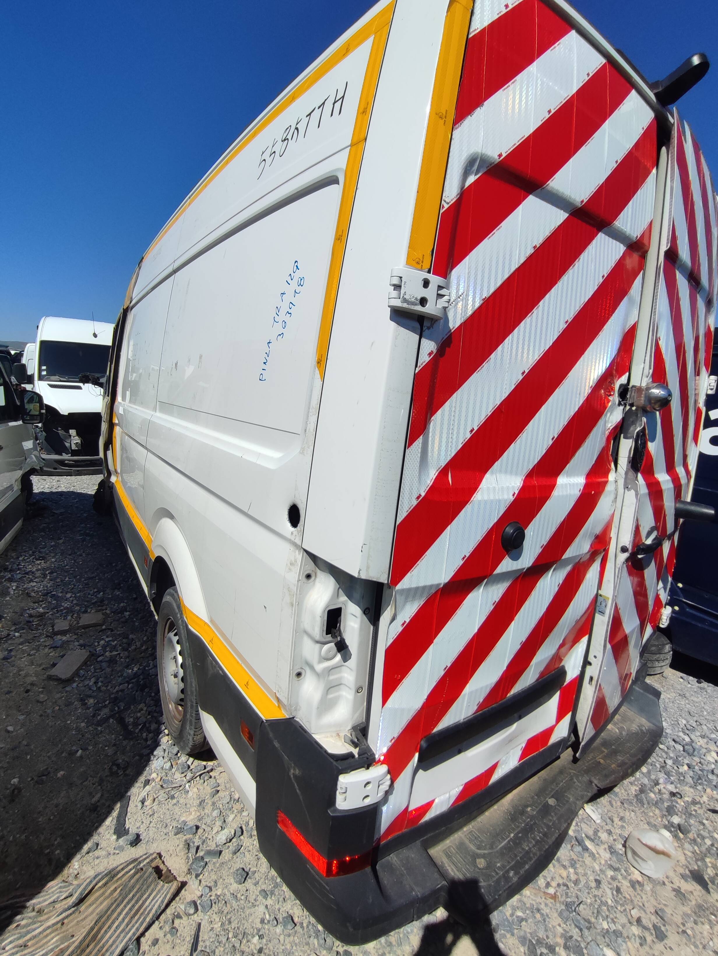 Cerradura puerta trasera derecha volkswagen crafter furgón (sy/sx)(09.2016->)