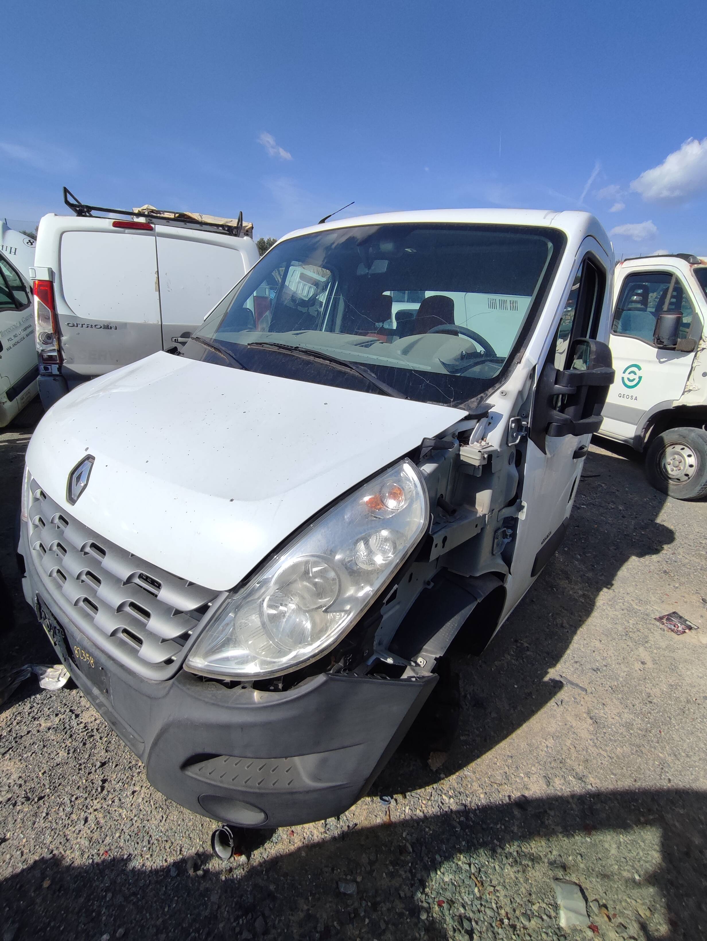 Corte chapa renault master iii caja/chasis (ed, ud)