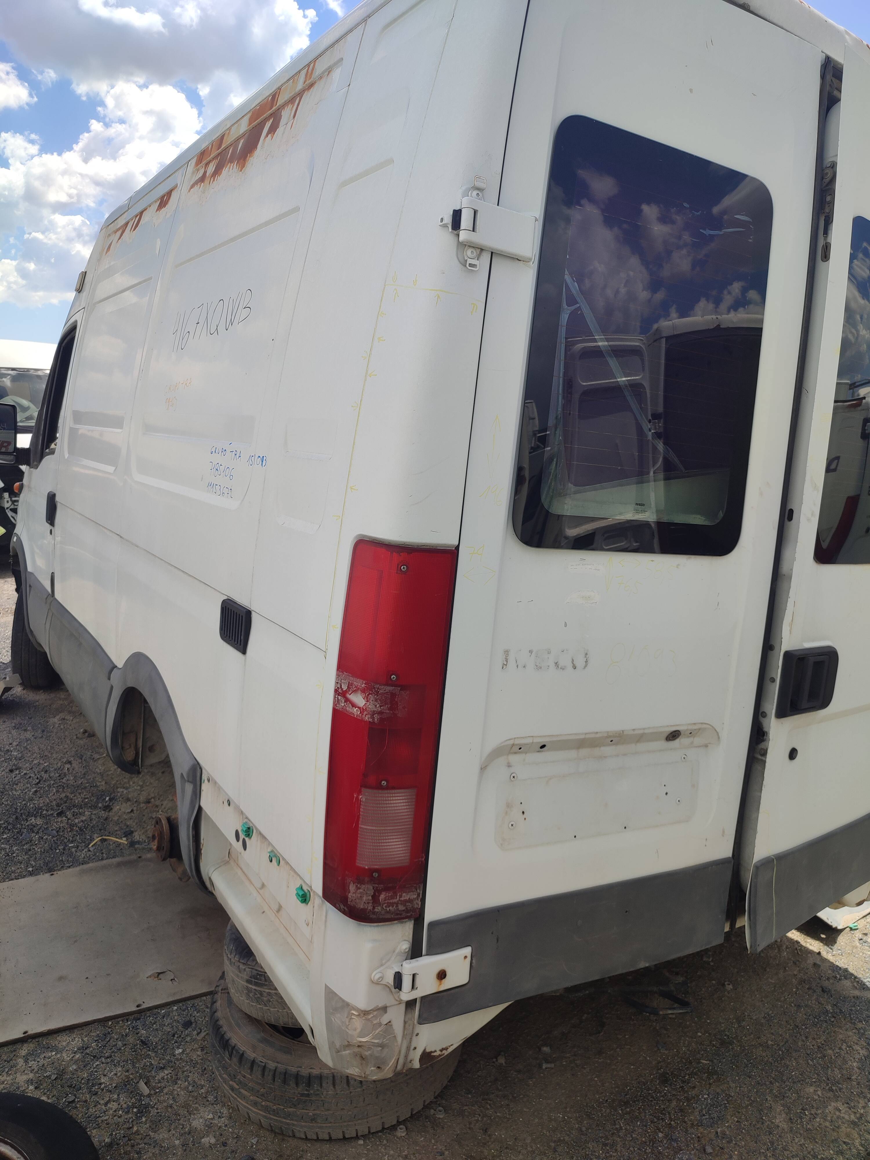 Cardan iveco daily chasis (1999->)