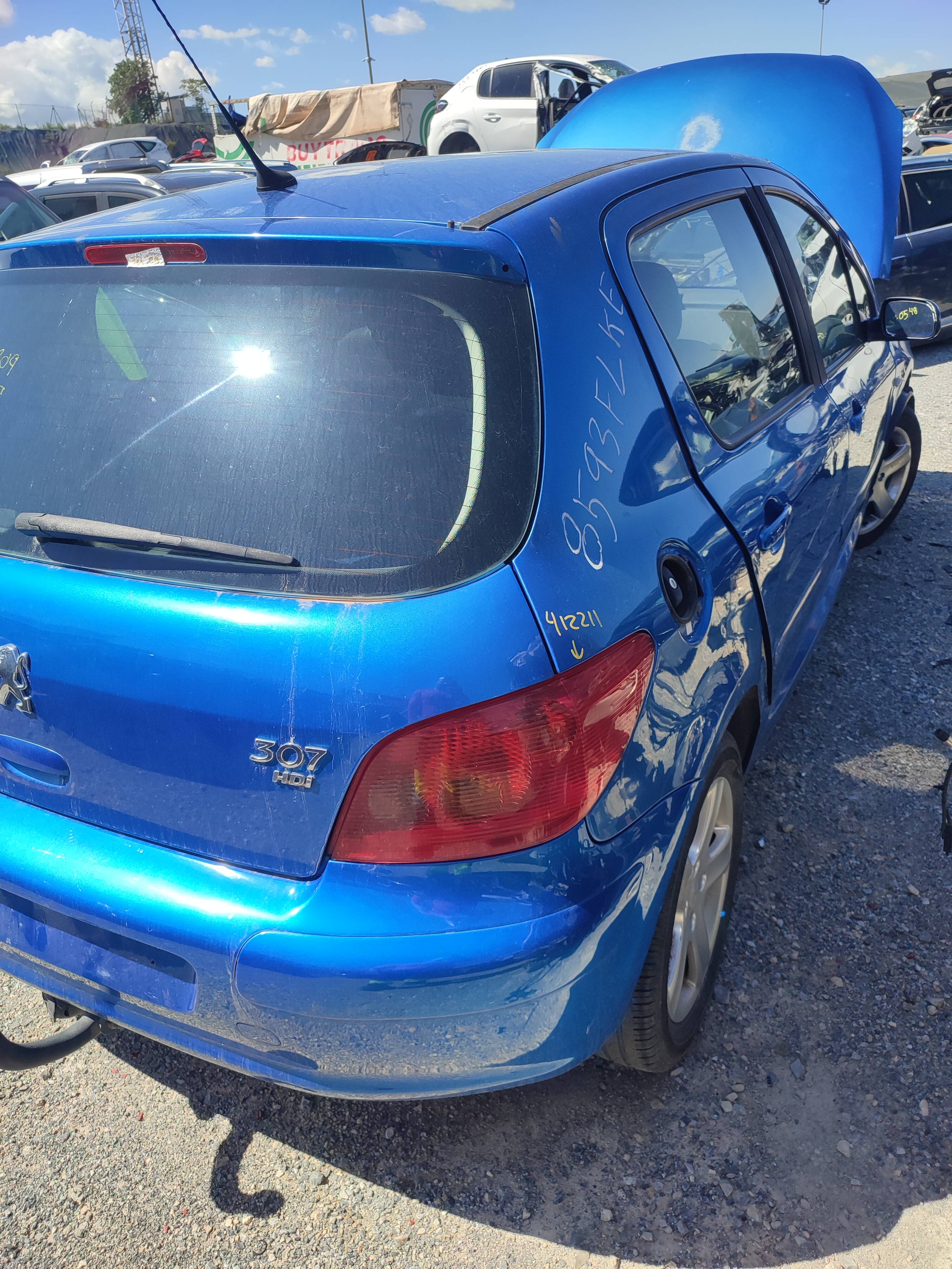 Amortiguador trasero derecho peugeot 307 (s1)(04.2001->06.2005)