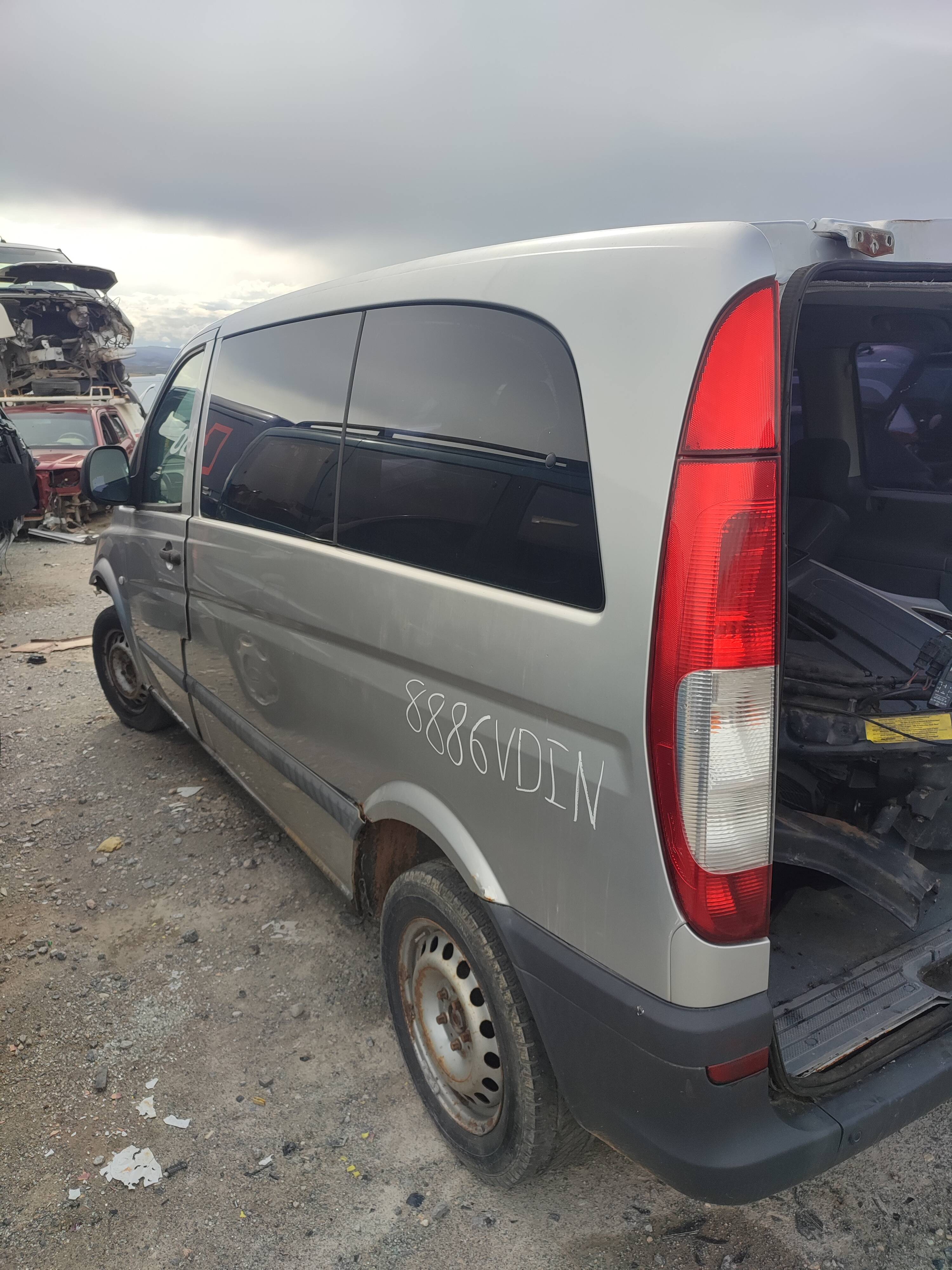 Eje trasero mercedes-benz vito furgón (639)(06.2003->)