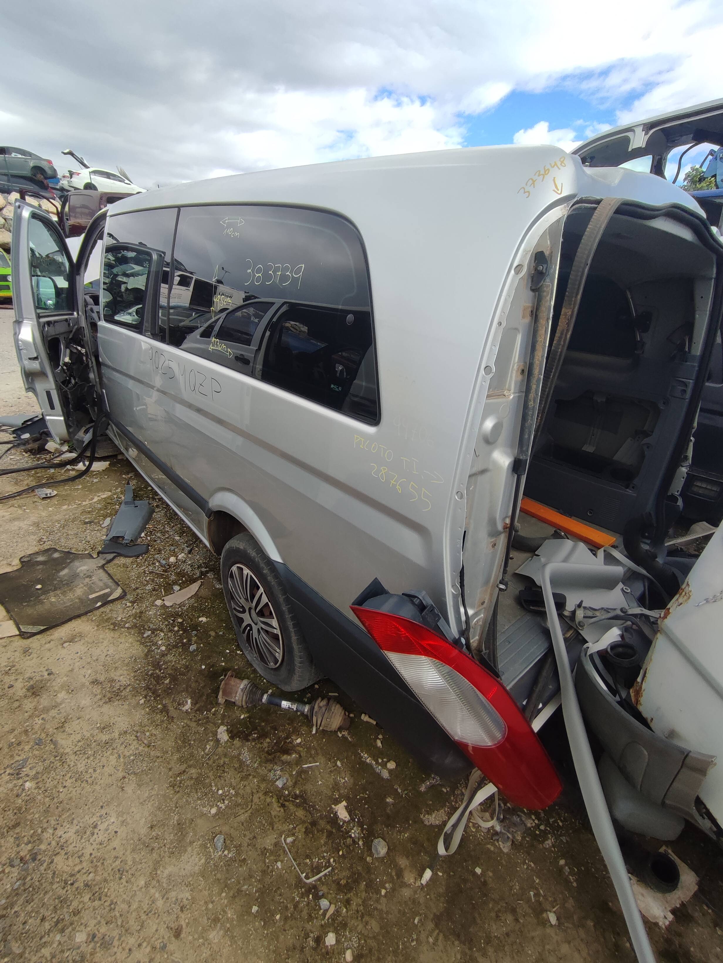 Cardan transmision mercedes-benz vito mixto (639)(06.2003->)