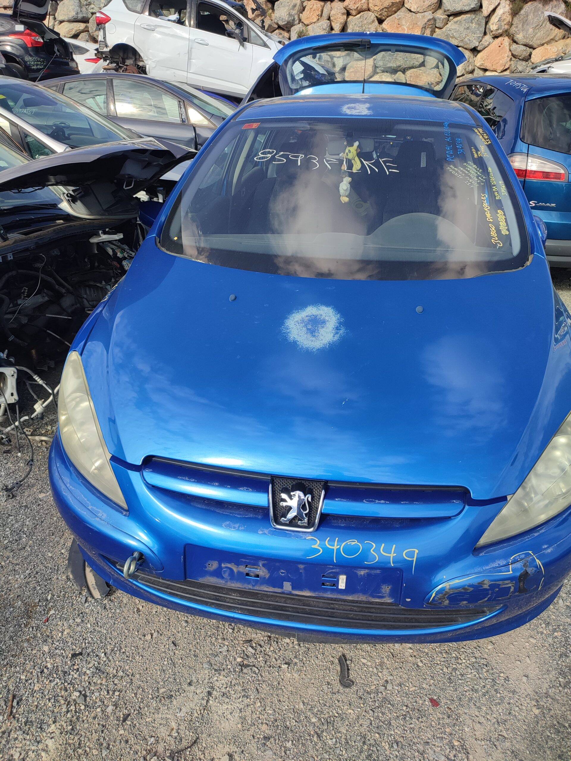 Capot peugeot 307 (s1)(04.2001->06.2005)