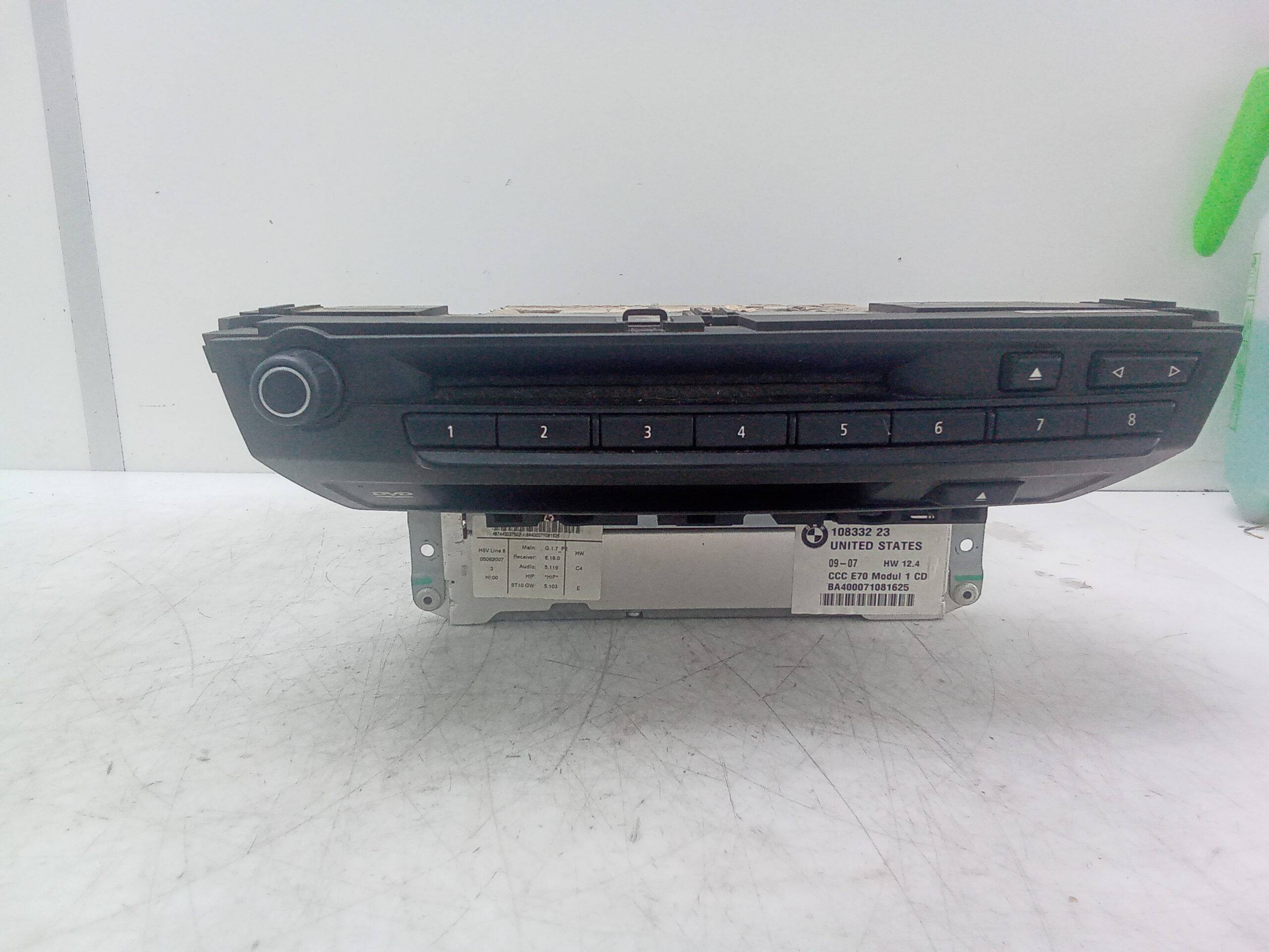 Sistema dvd bmw serie x5 (e70)(2006->)