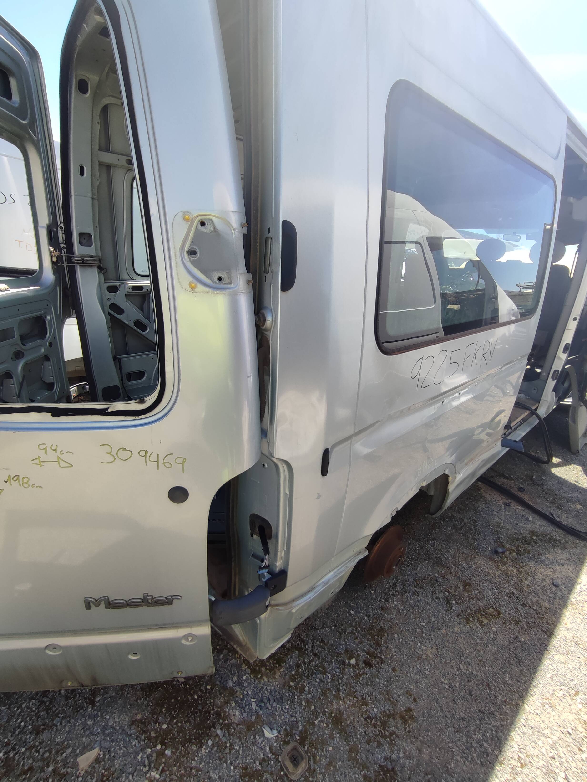 Eje trasero renault master ii fase 2 combi (03.2003->)