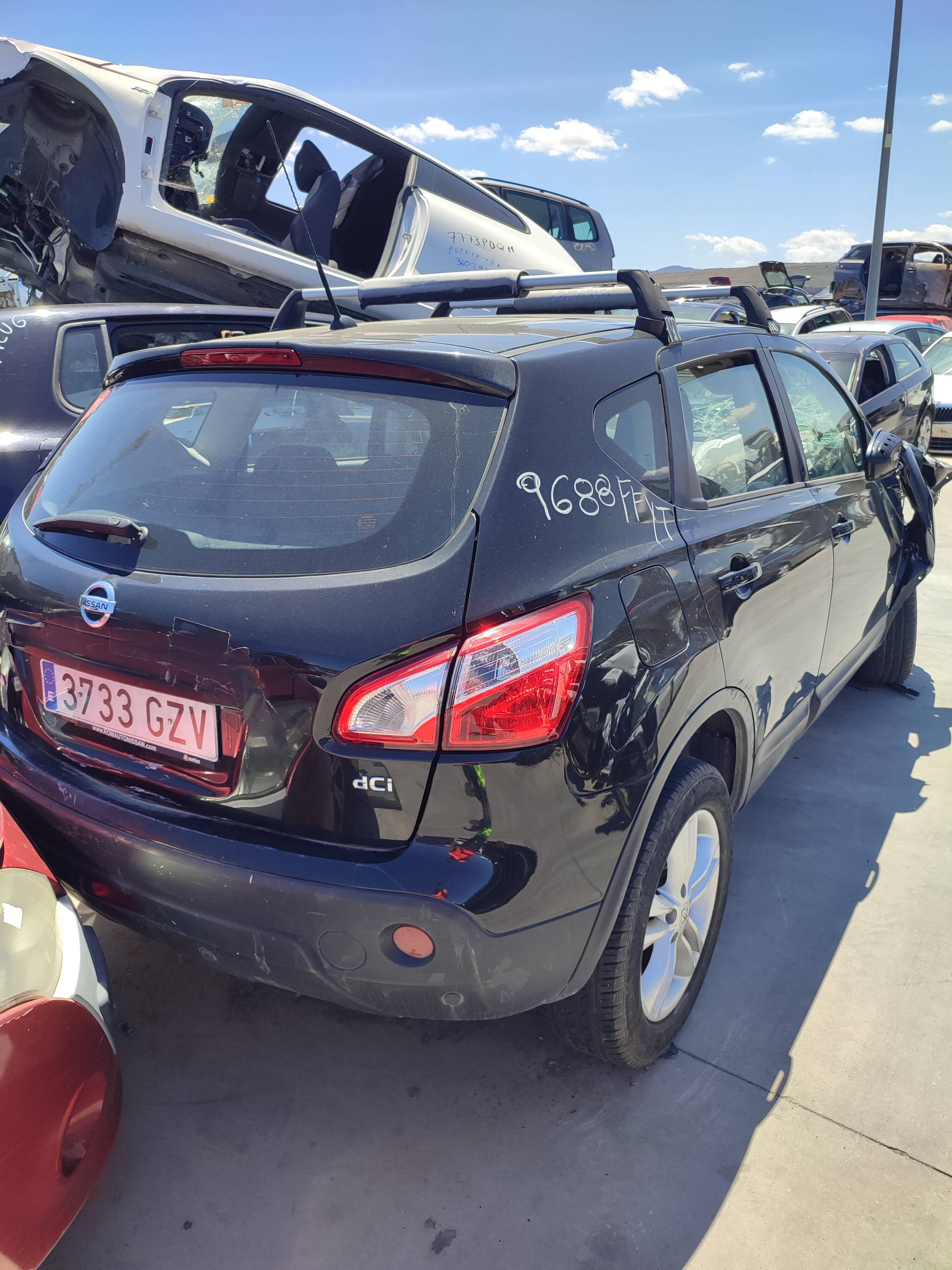 Aletin trasero izquierdo nissan qashqai (j10)(01.2007->)