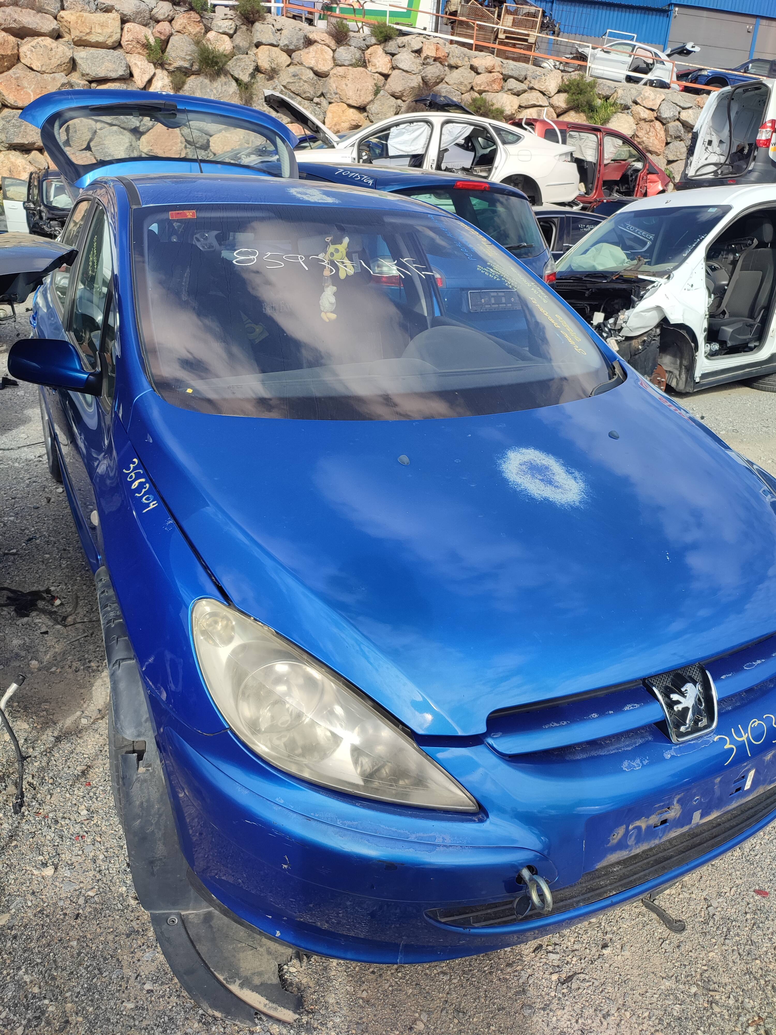 Capot peugeot 307 (s1)(04.2001->06.2005)