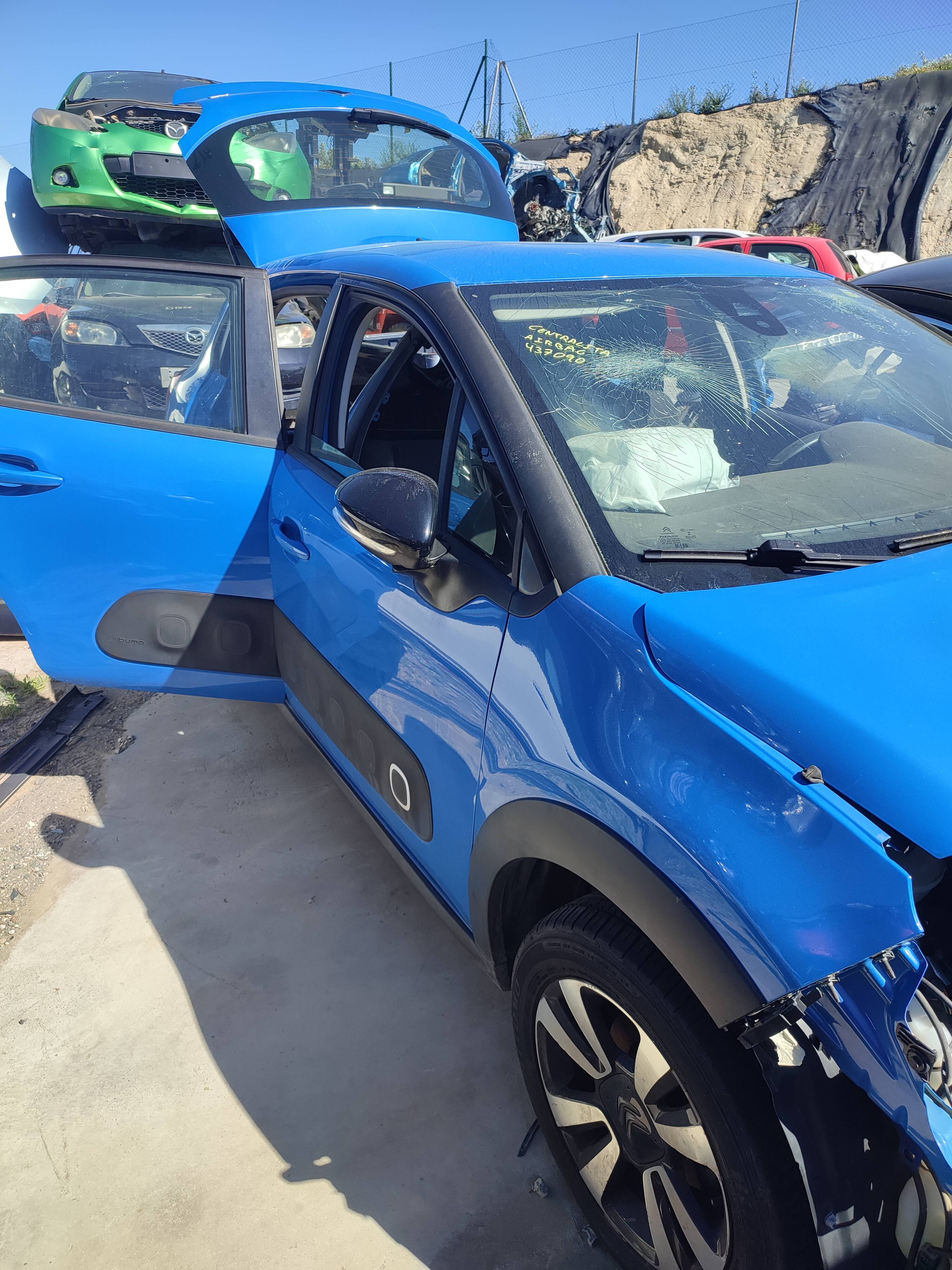 Airbag cortina delantero derecho citroen c3 (08.2016->)