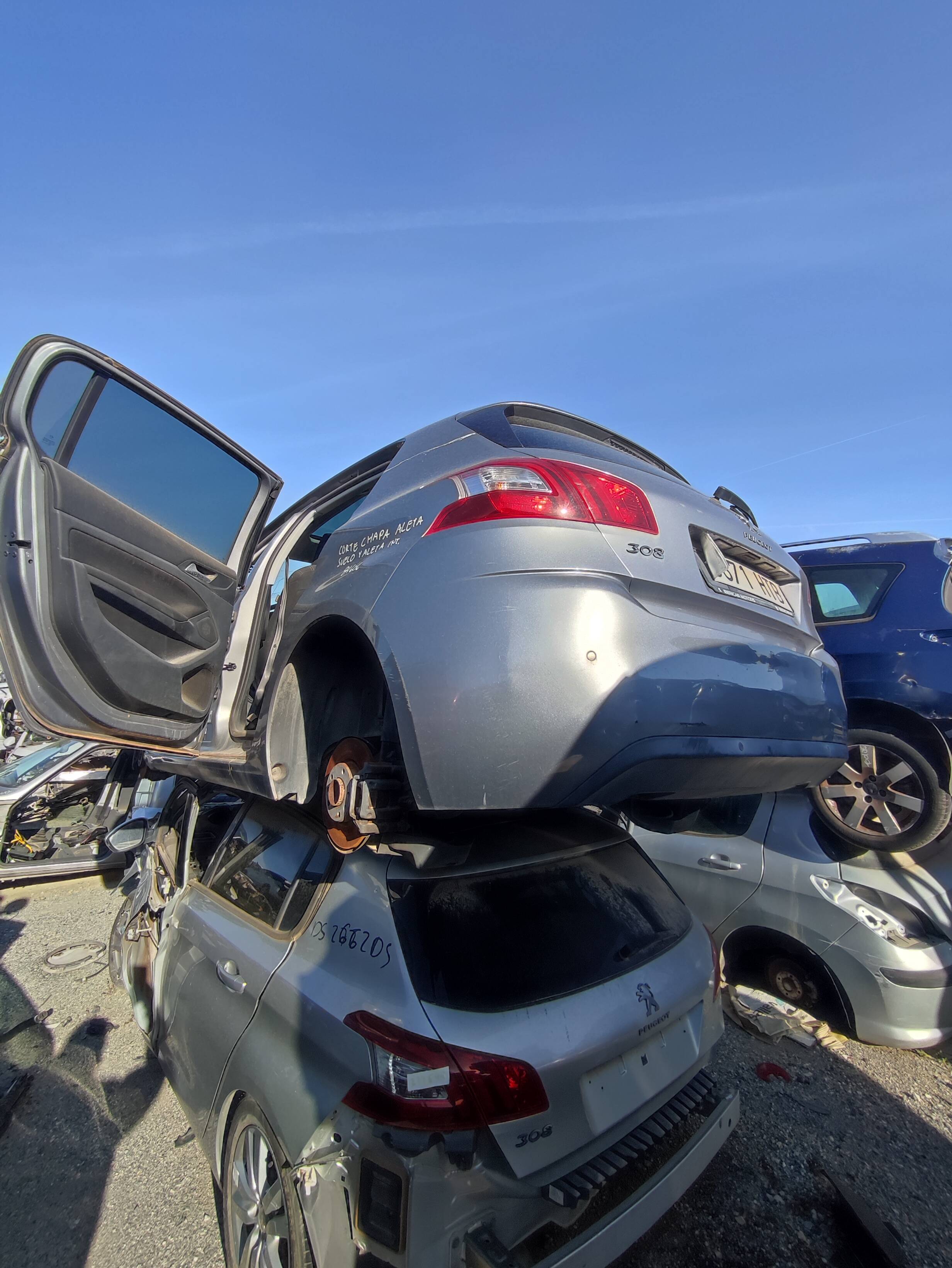 Asiento delantero izquierdo peugeot 308 (2013->)