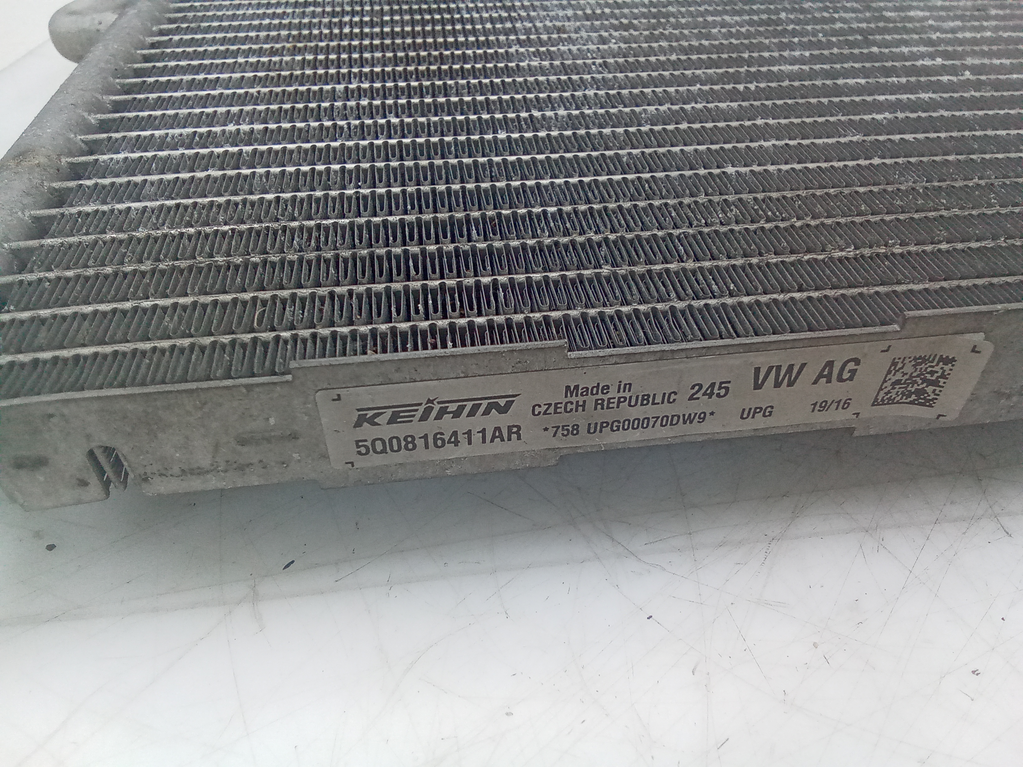 Condensador / radiador  aire acondicionado volkswagen golf vii (5g1/be1)(09.2012->)