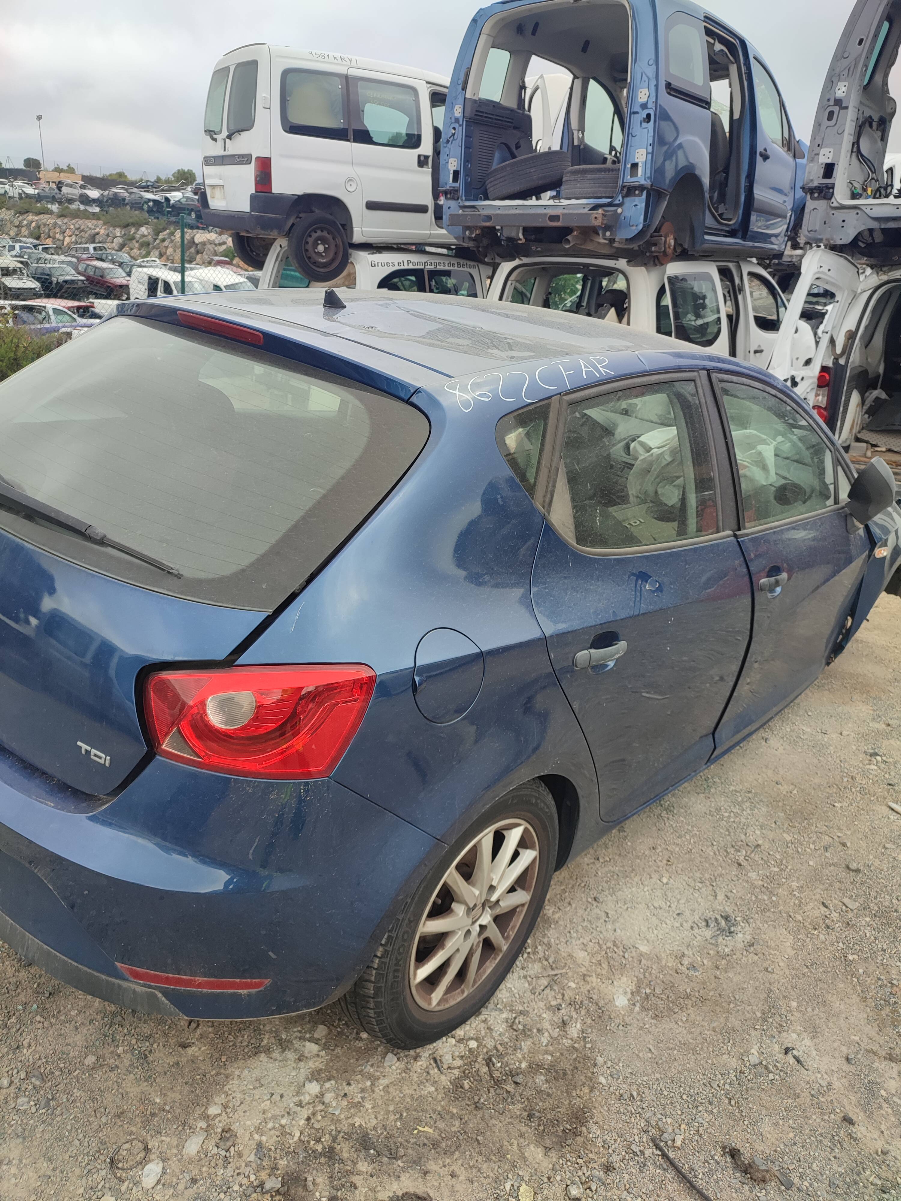 Puerta trasera derecha seat ibiza berlina (6j5)(06.2008->)