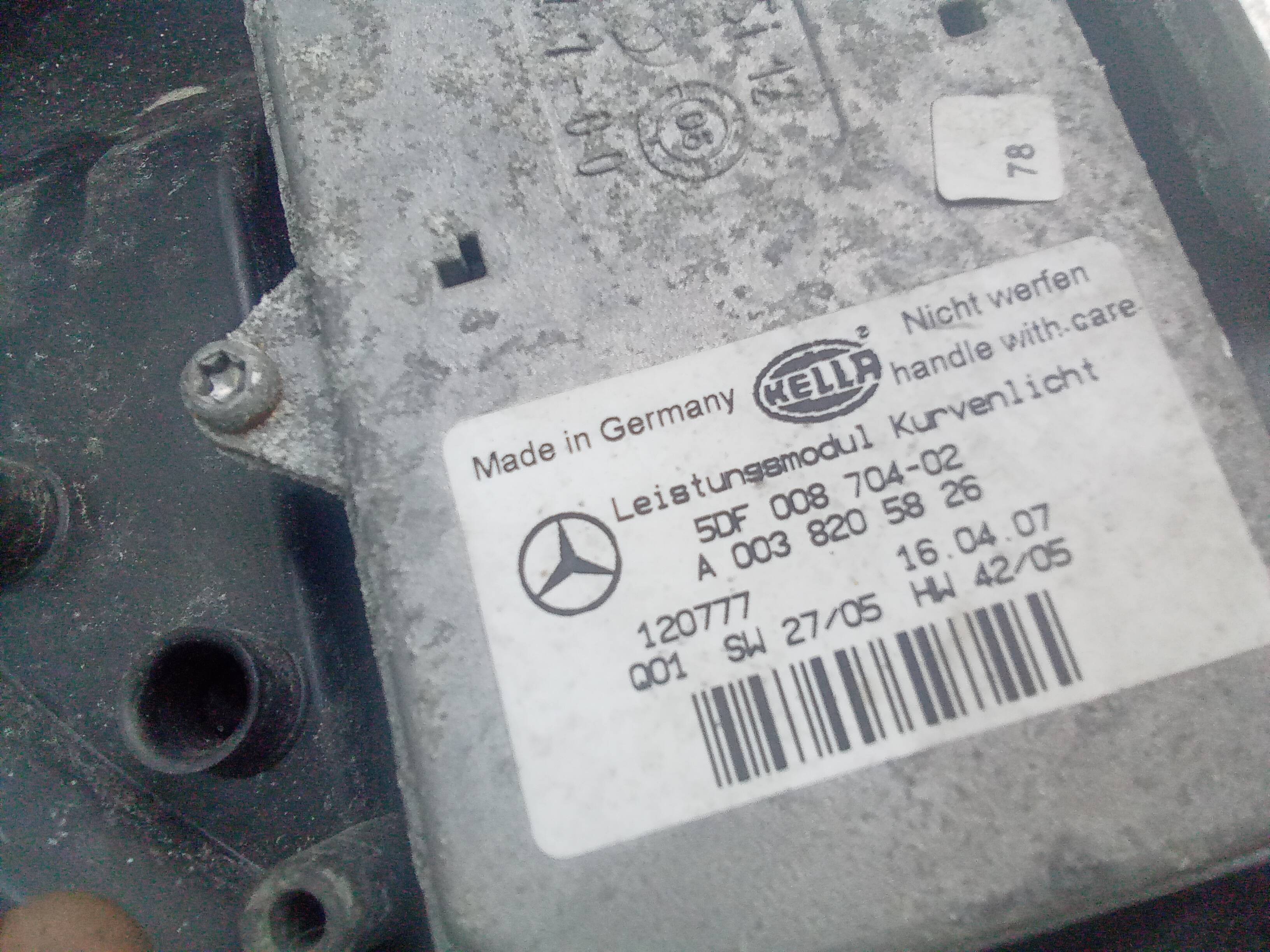 Faro izquierdo mercedes-benz cls (bm 219)(06.2004->)