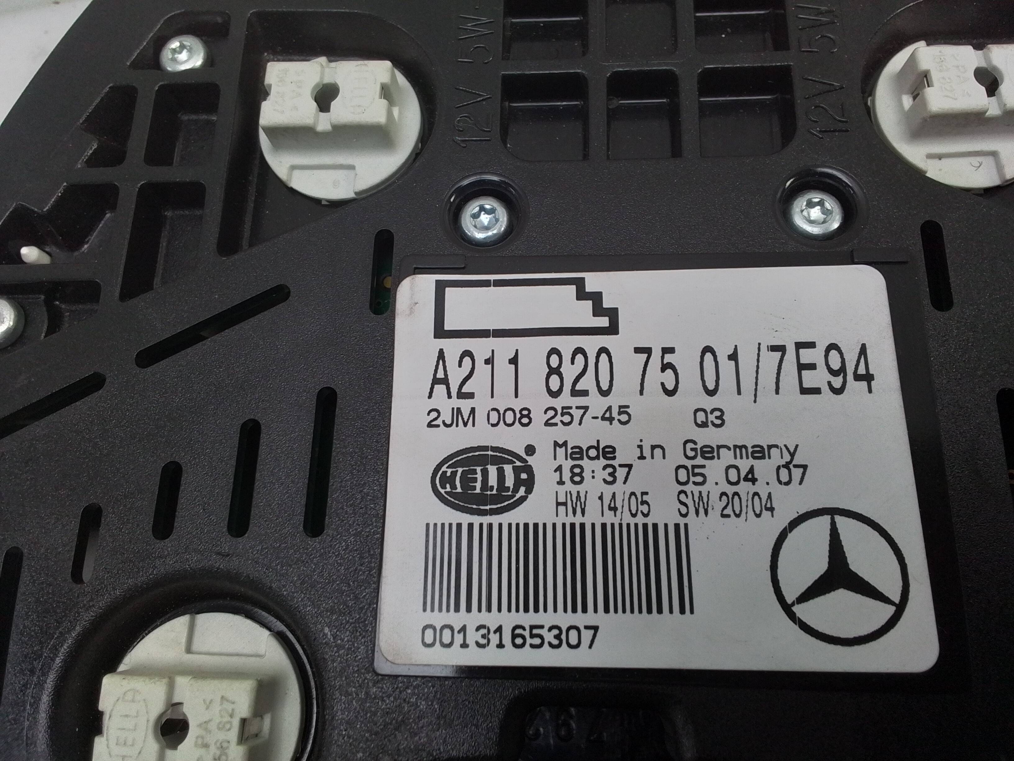 Luz central interior mercedes-benz cls (bm 219)(06.2004->)