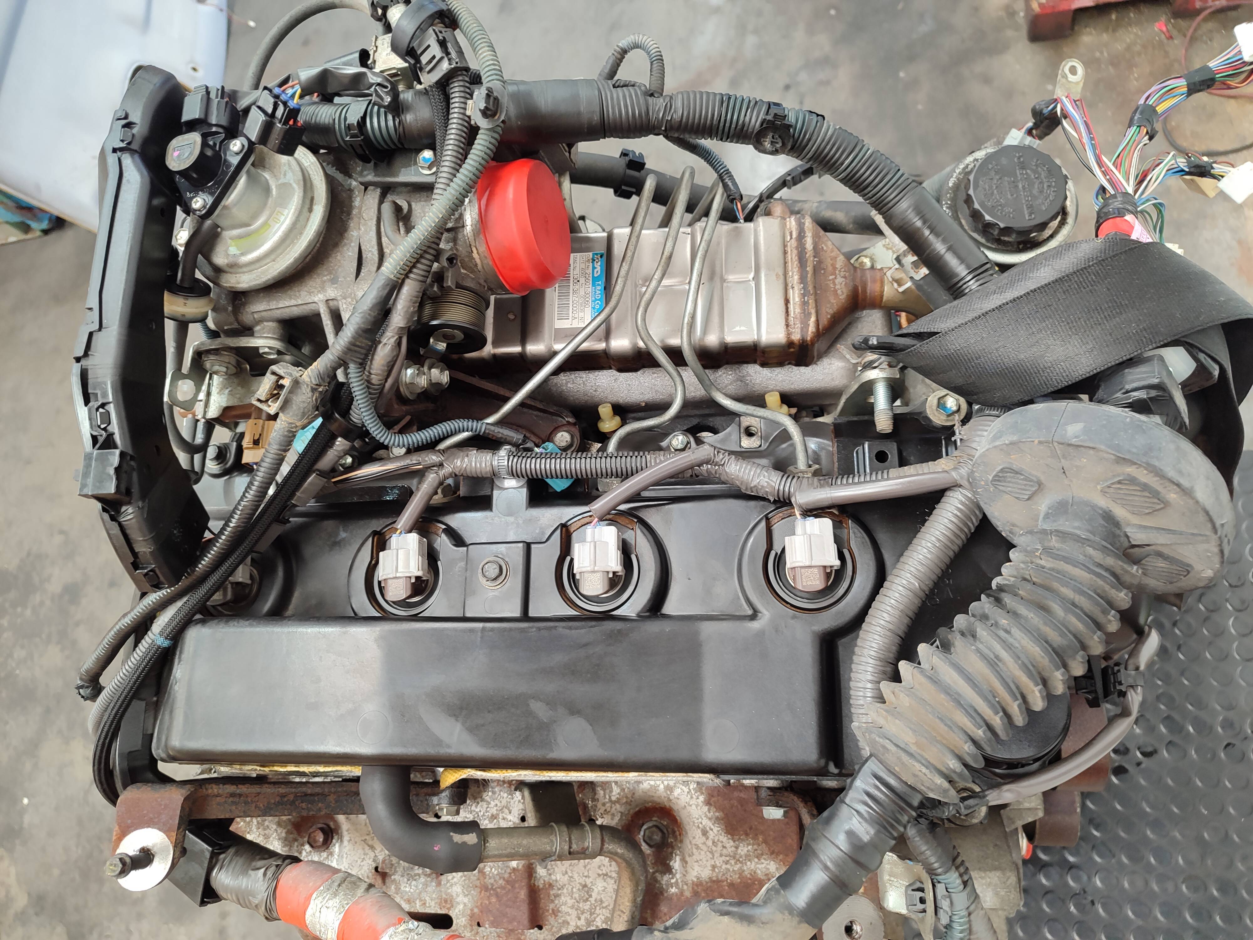 Motor completo toyota land cruiser (j12)(2003->)