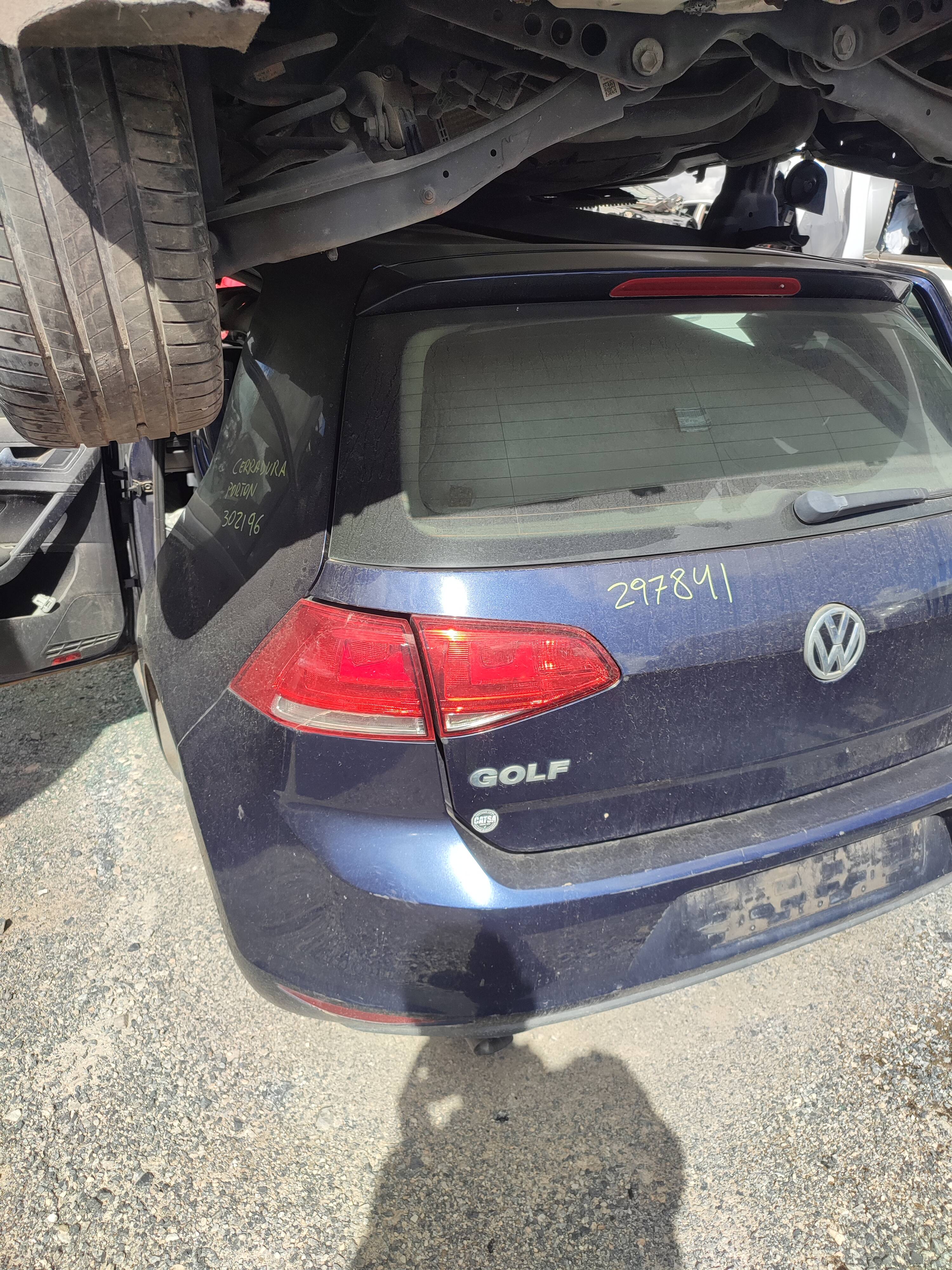 Cinturon seguridad trasero derecho volkswagen golf vii (5g1/be1)(09.2012->)