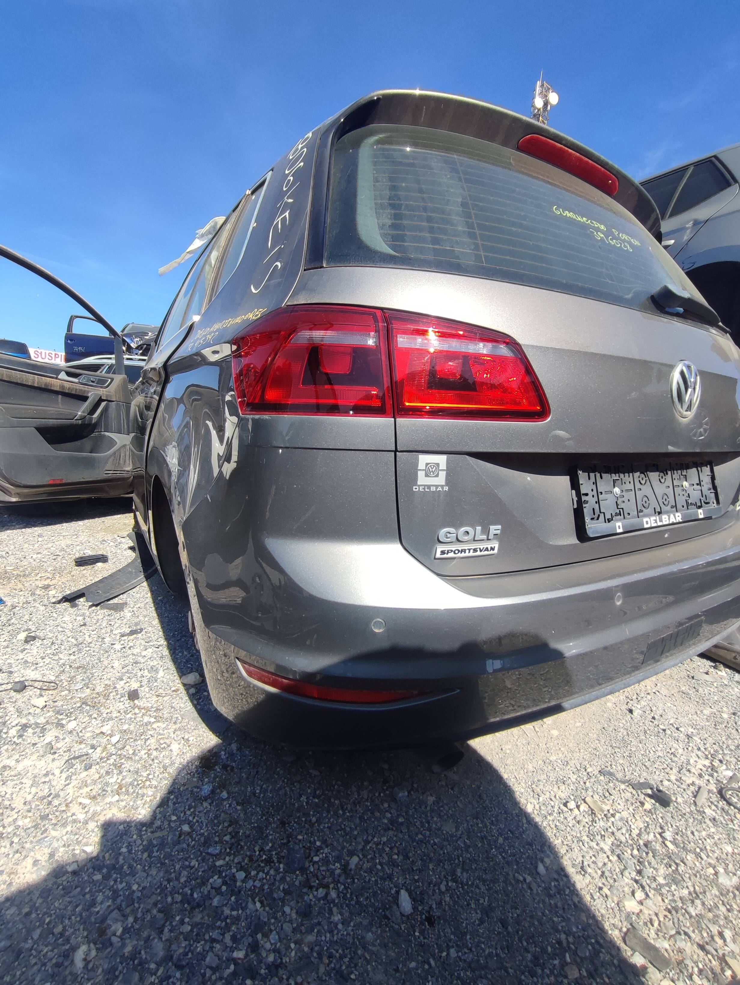 Paragolpes trasero volkswagen golf sportsvan vii (am1)(12.2013->)