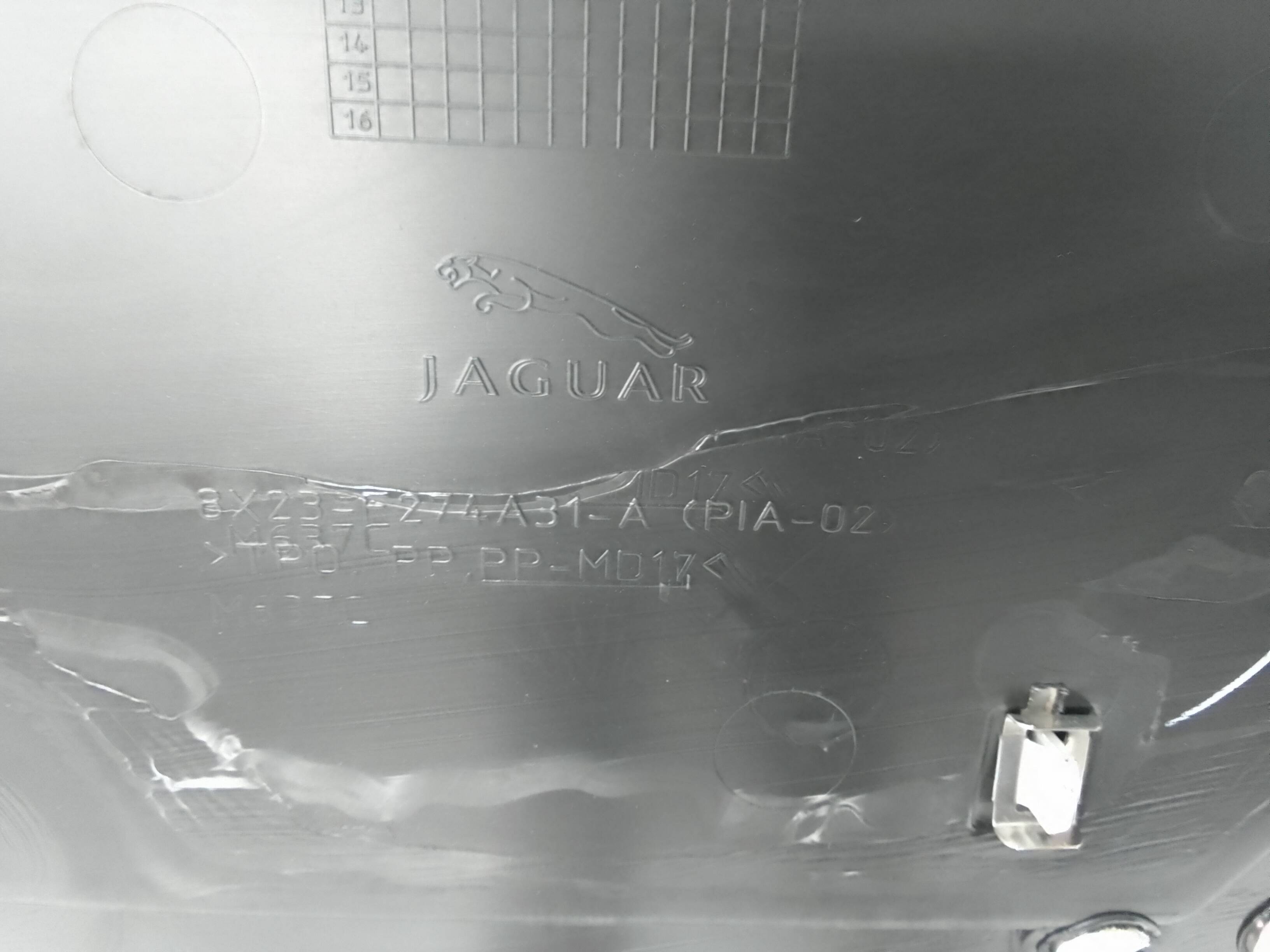 Guarnecido puerta trasera izquierda jaguar xf (2008->)