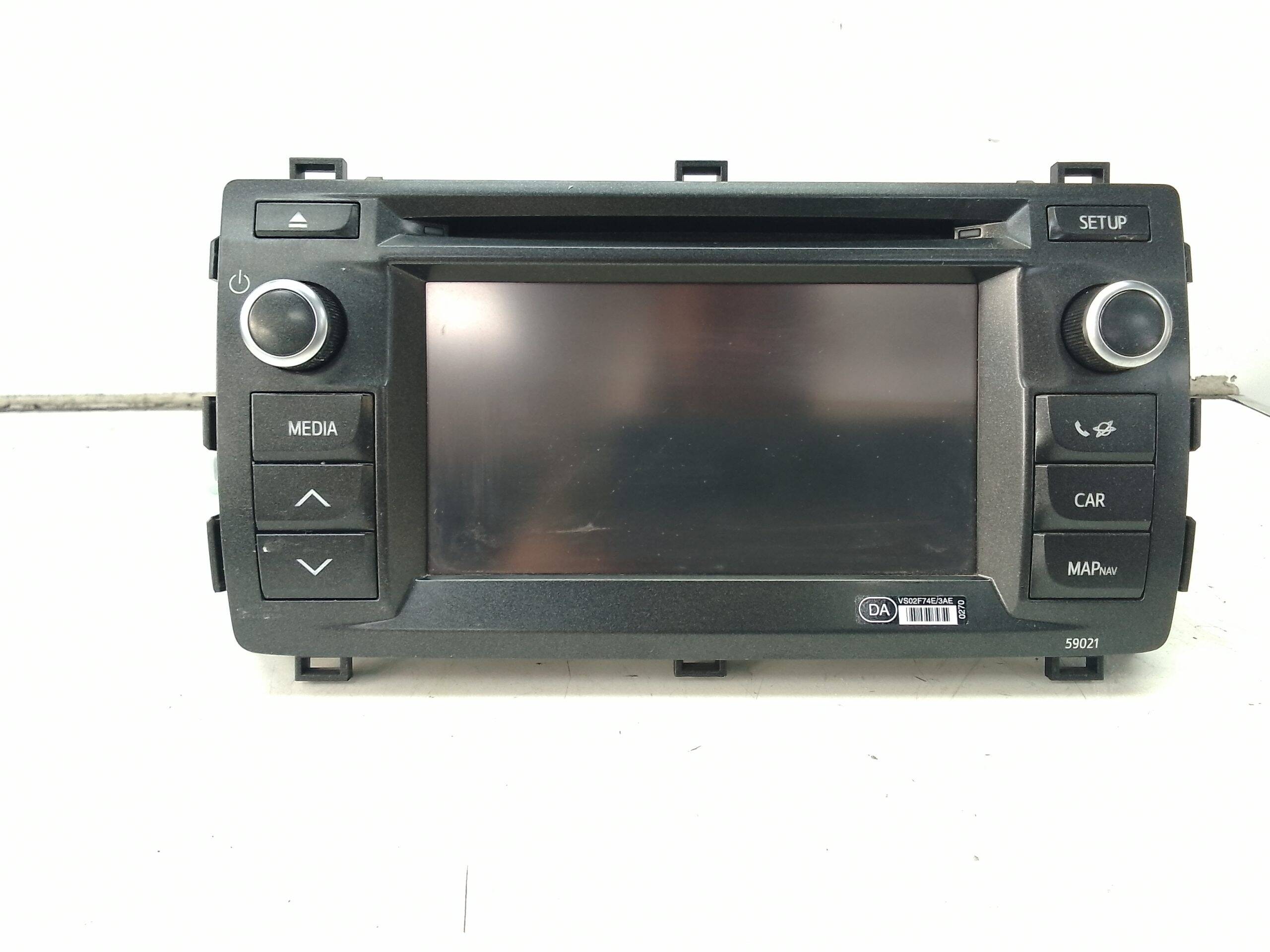 Pantalla multifuncion toyota auris (e18)(10.2012->)