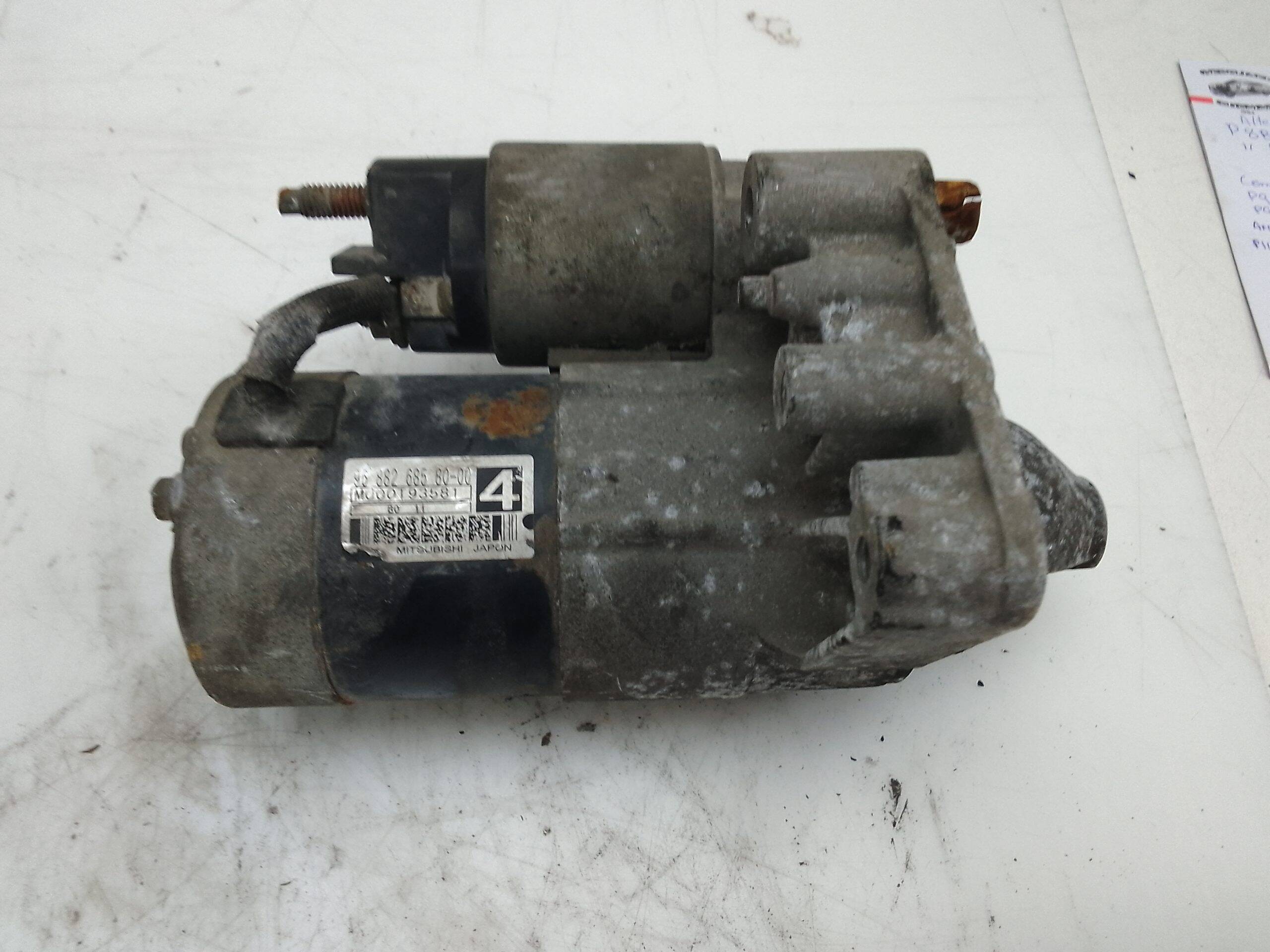 Motor arranque peugeot 308 (2007->)