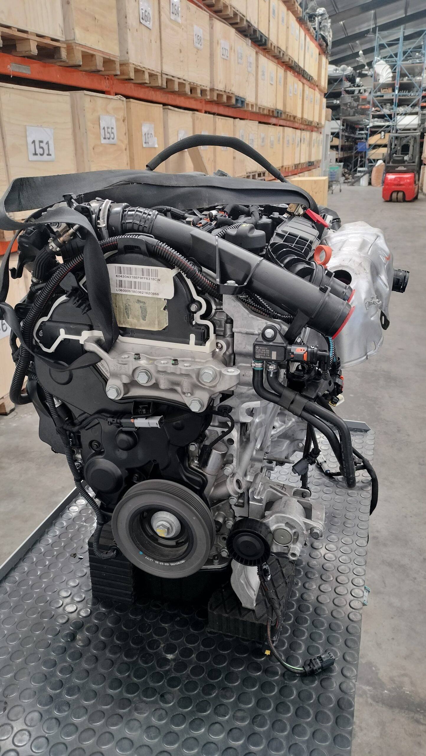 Motor completo peugeot 2008 (p1)(11.2019->)