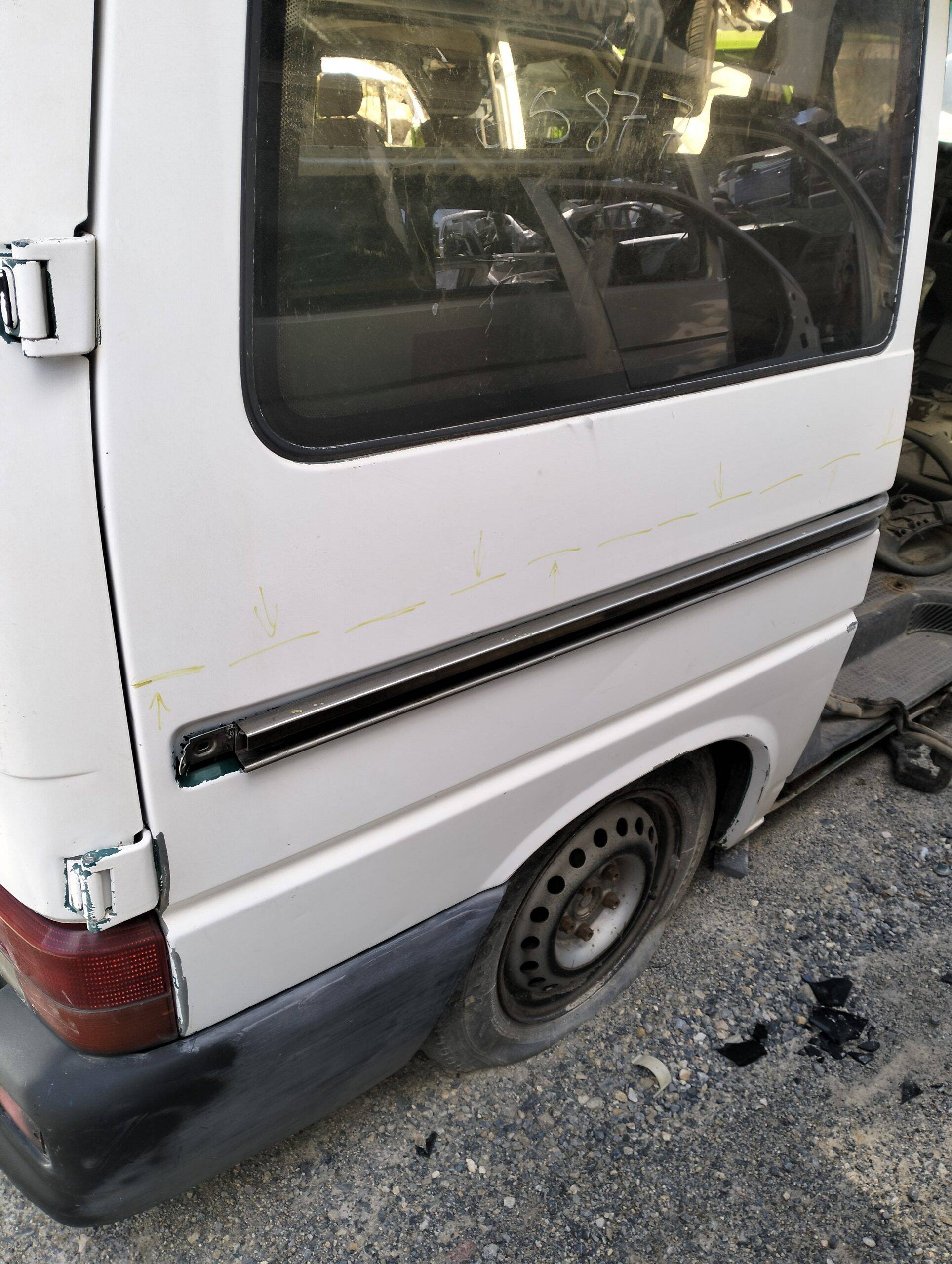 Corte chapa volkswagen t4 transporter (09.1990->)