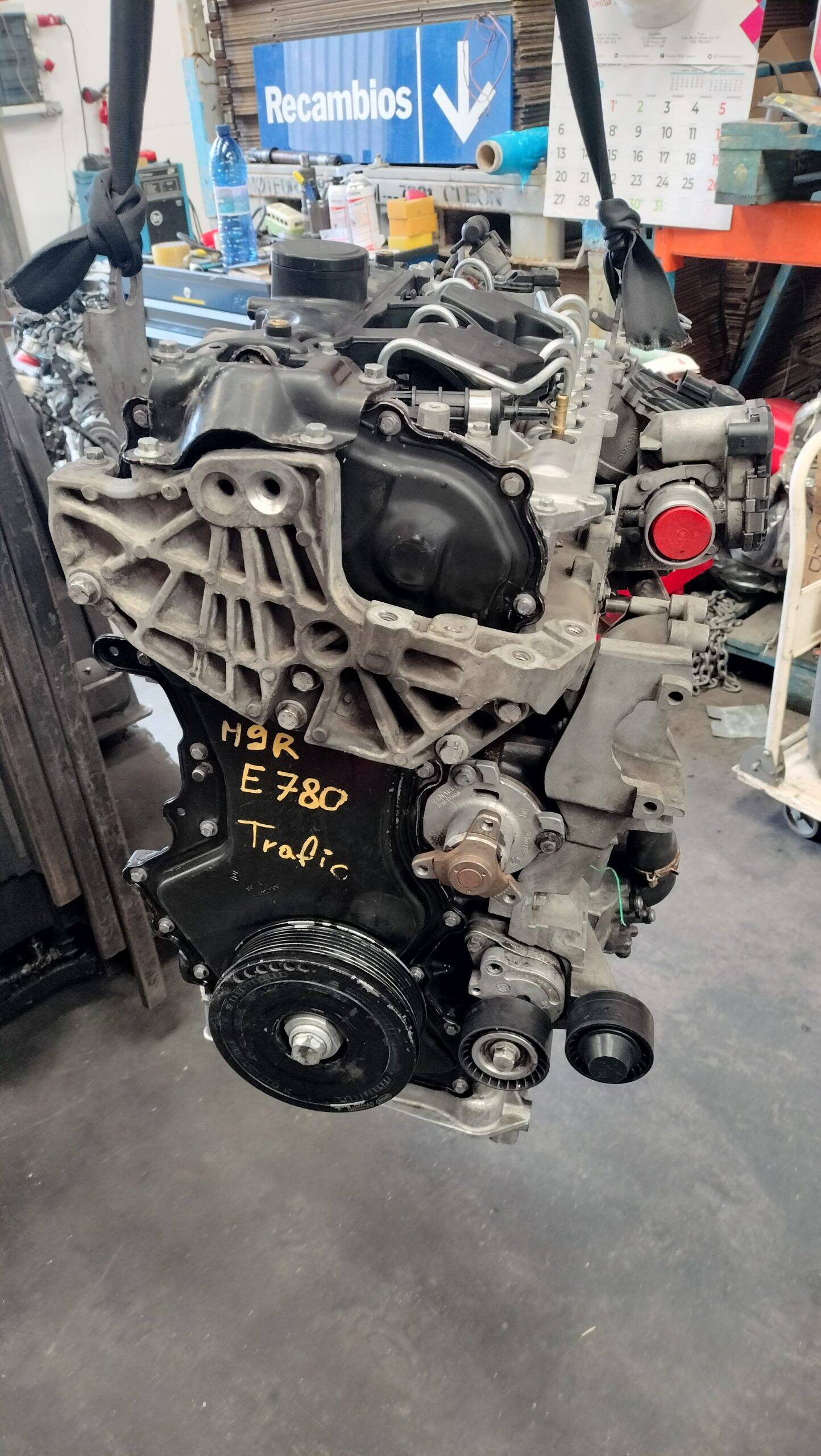 Motor completo renault trafic ii