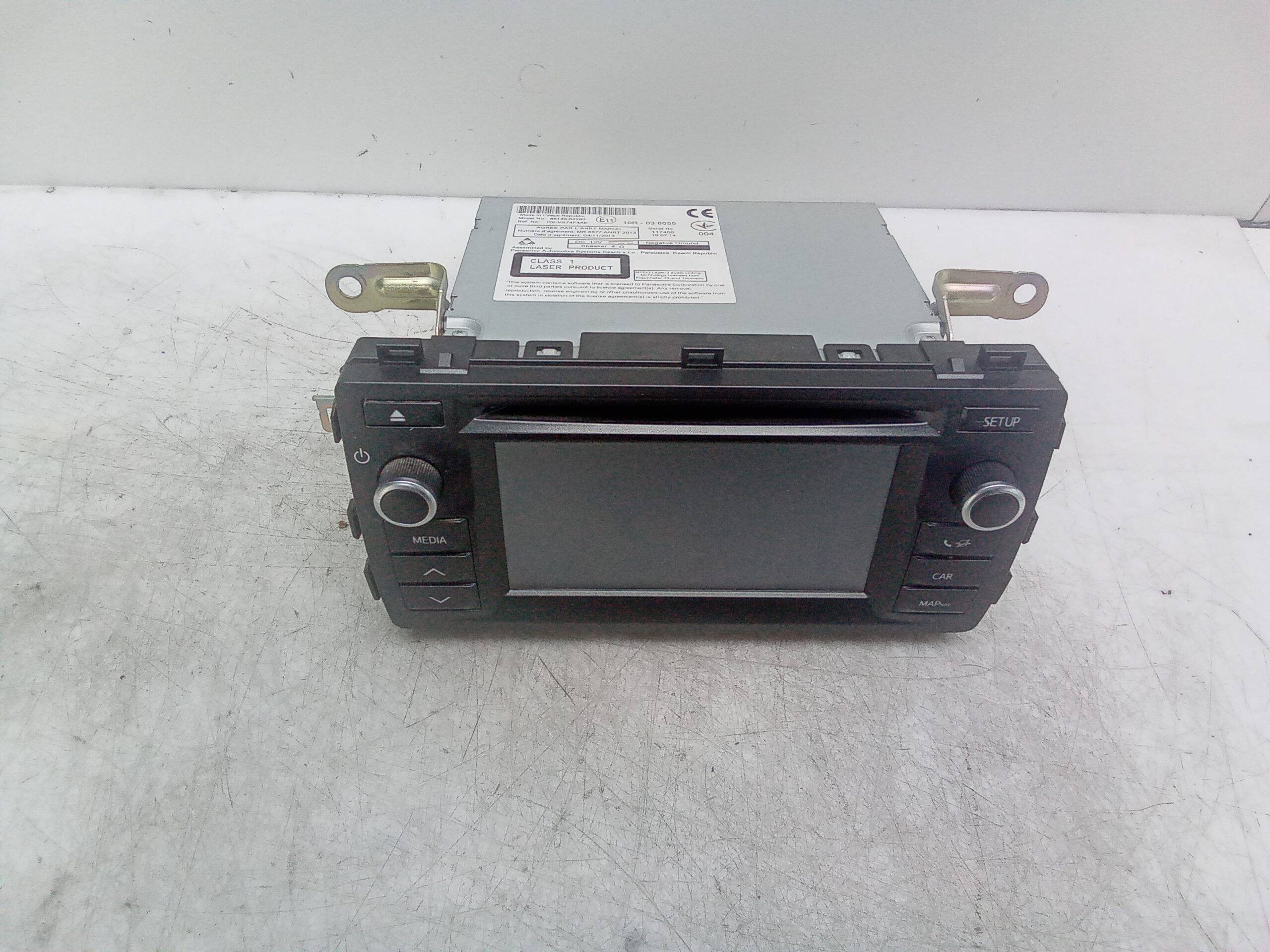 Sistema audio/radio cd toyota auris (e18)(10.2012->)