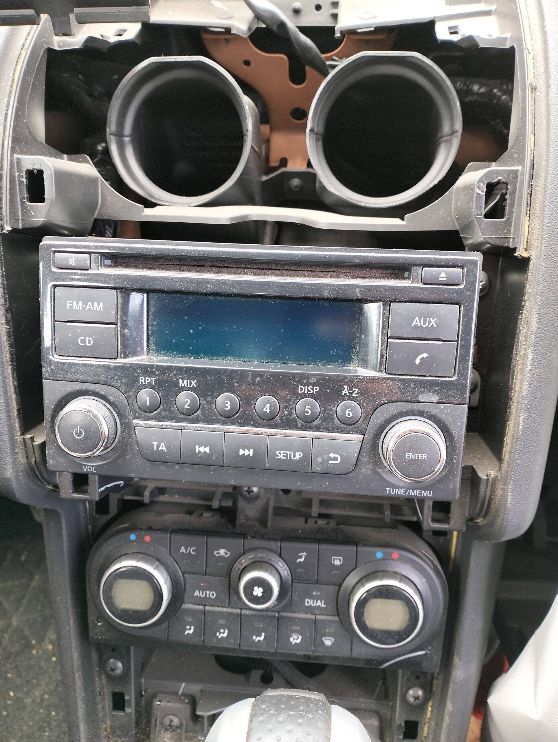 Sistema audio / radio cd nissan qashqai (j10)(01.2007->)