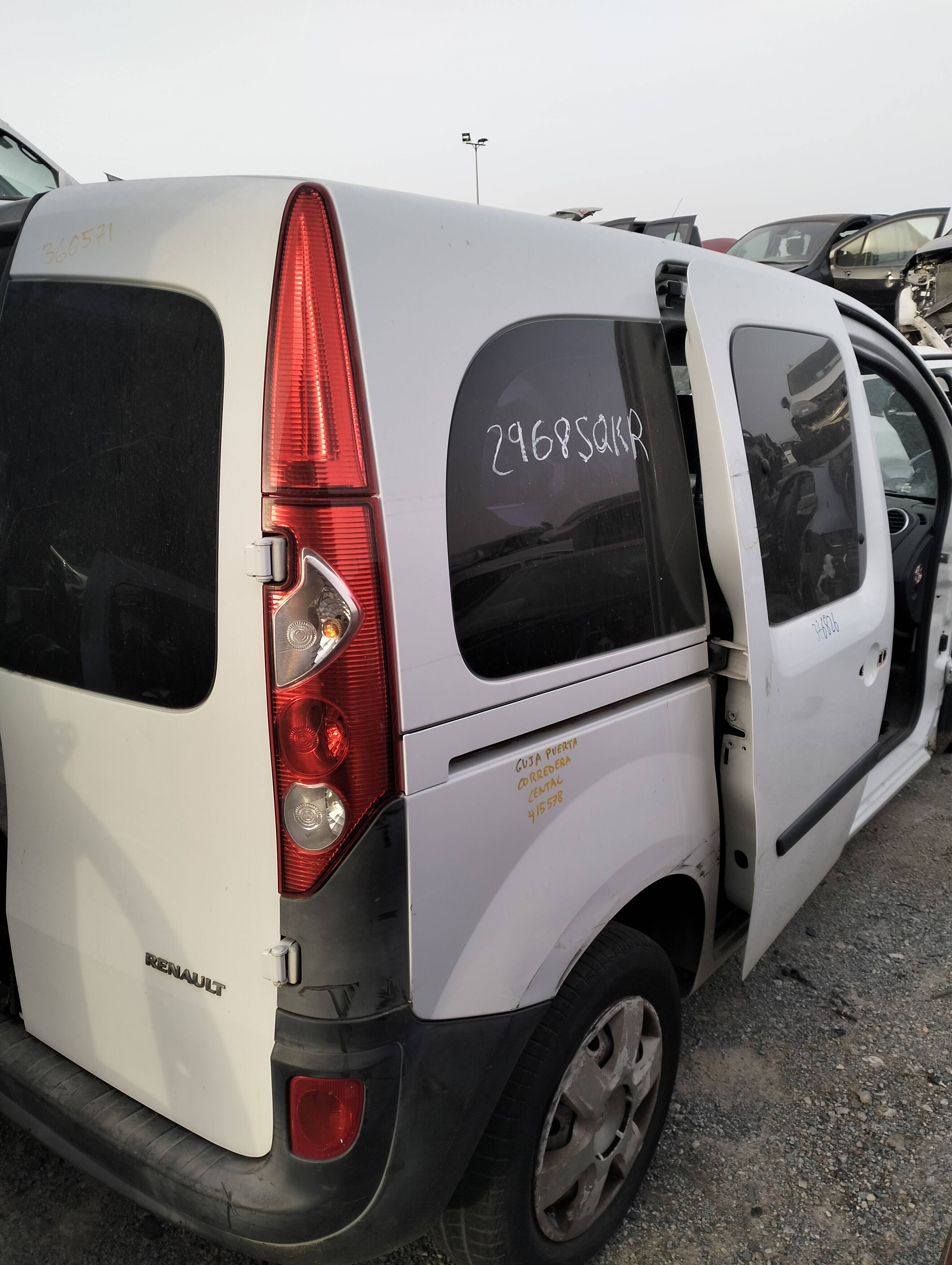 Silenciador trasero renault kangoo ii (f/kw0)(2008->)