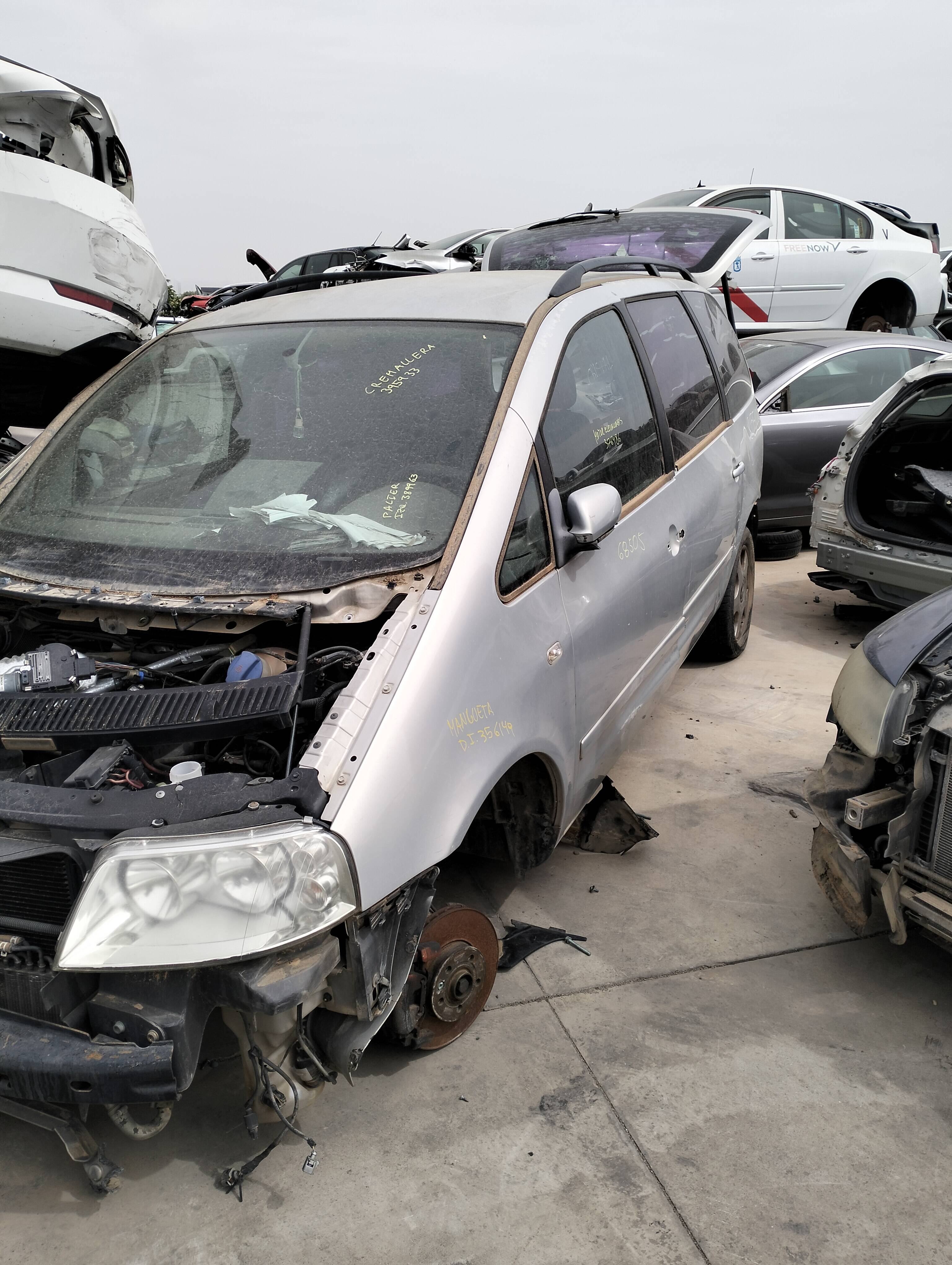 Radiador agua seat alhambra (7v9)(05.2000->)