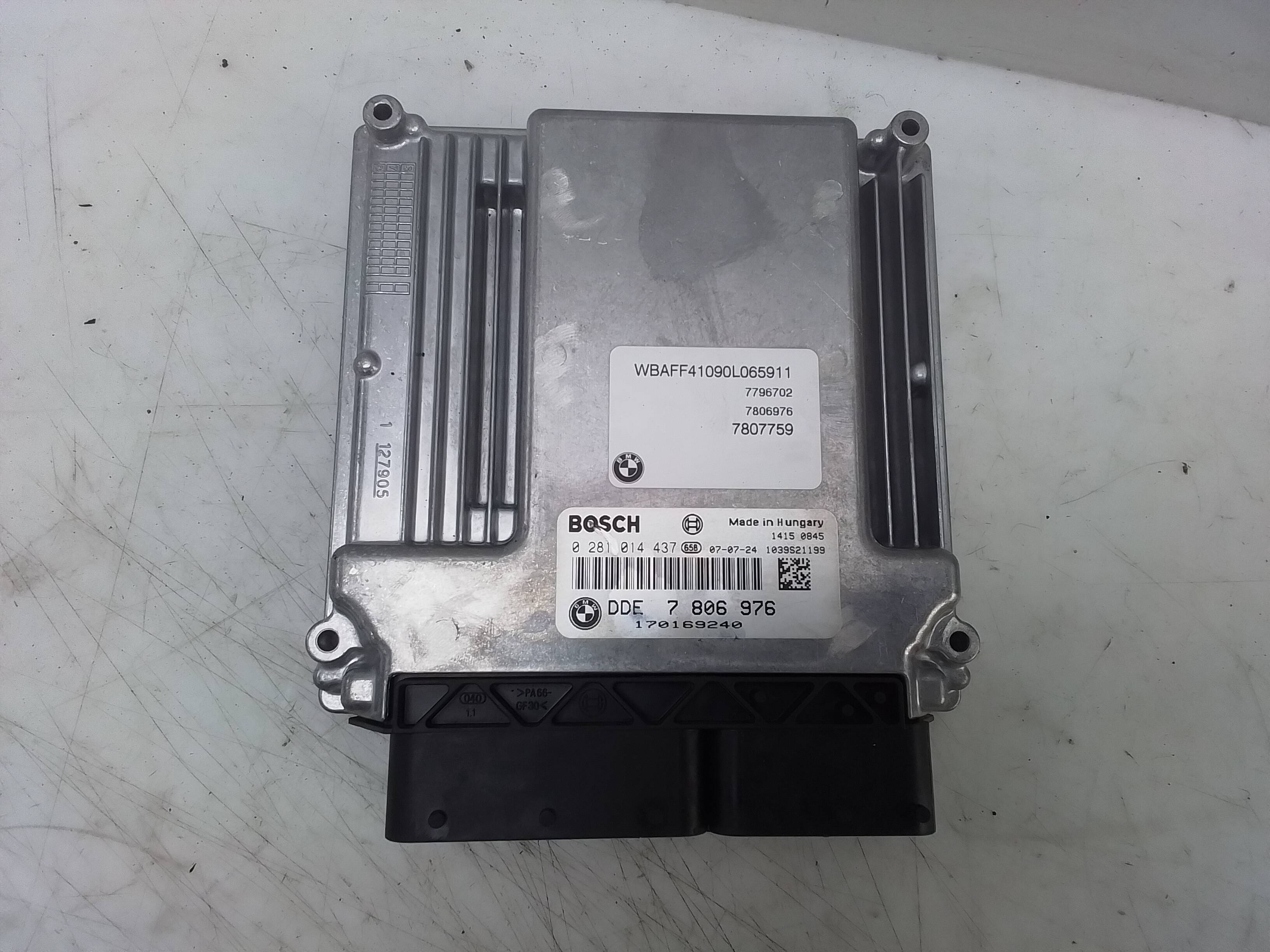 Centralita motor uce bmw serie x5 (e70)(2006->)