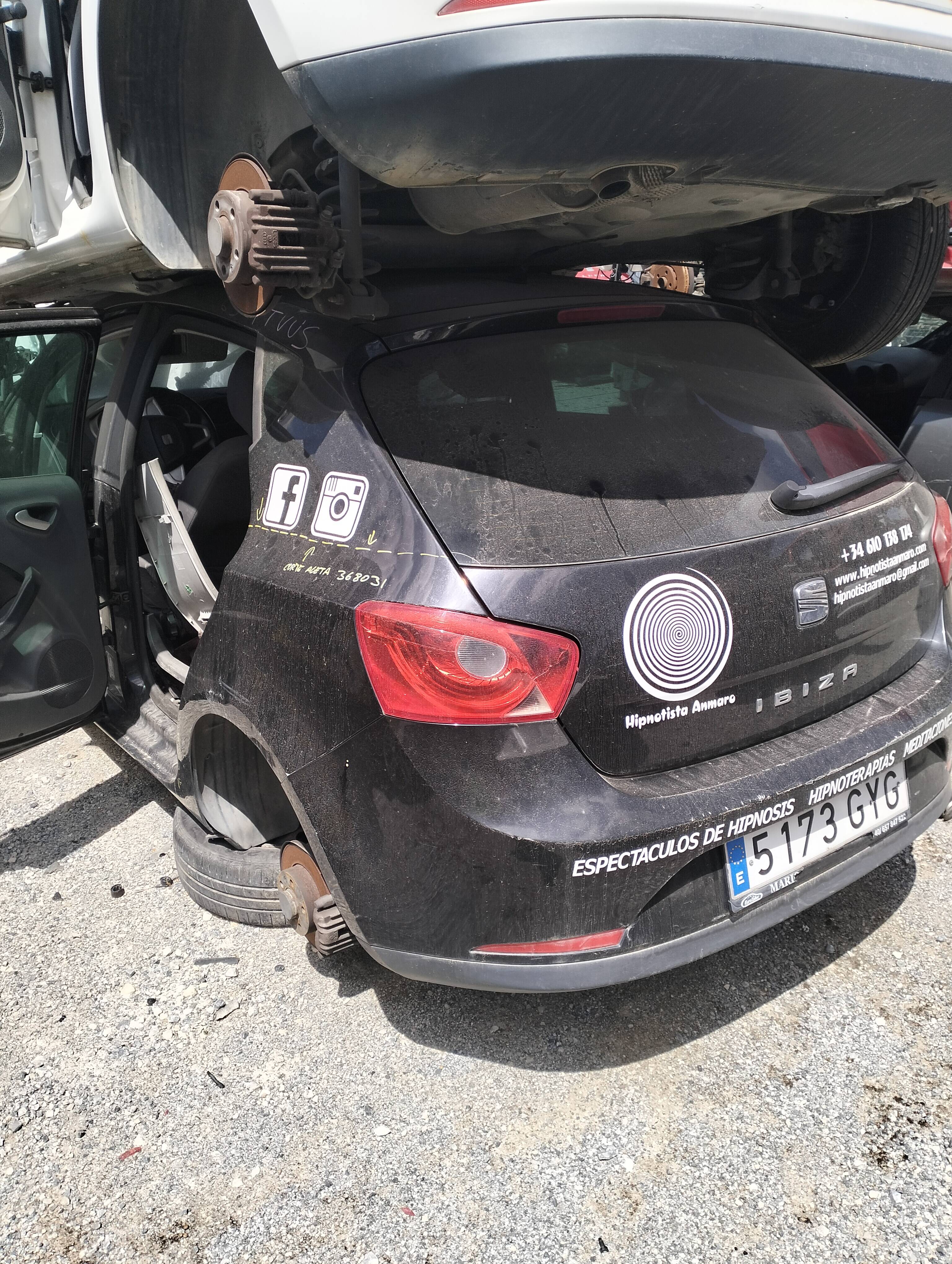 Brazo limpia trasero seat ibiza berlina (6j5)(06.2008->)